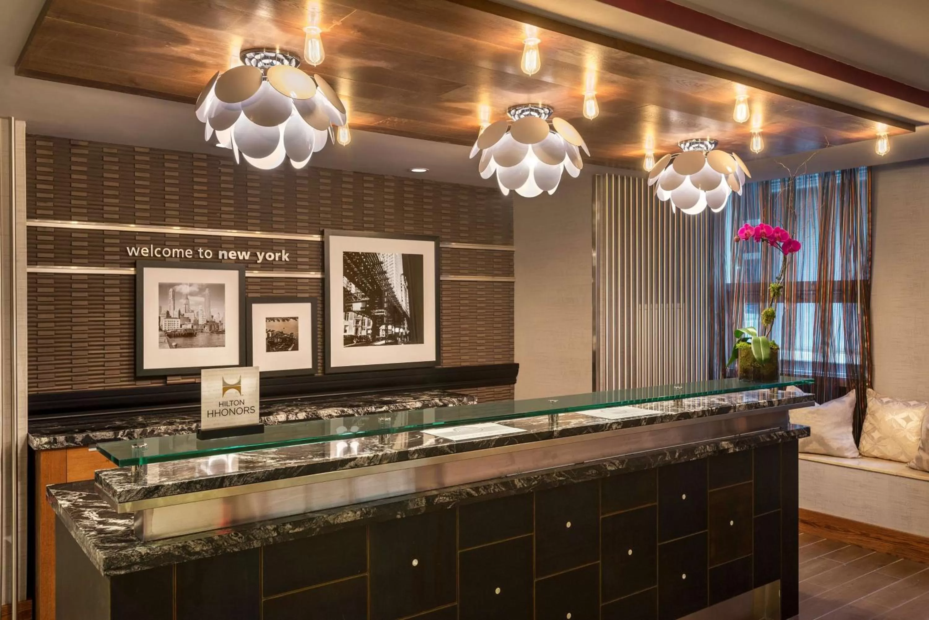 Lobby or reception in Hampton Inn Manhattan/Downtown- Financial District