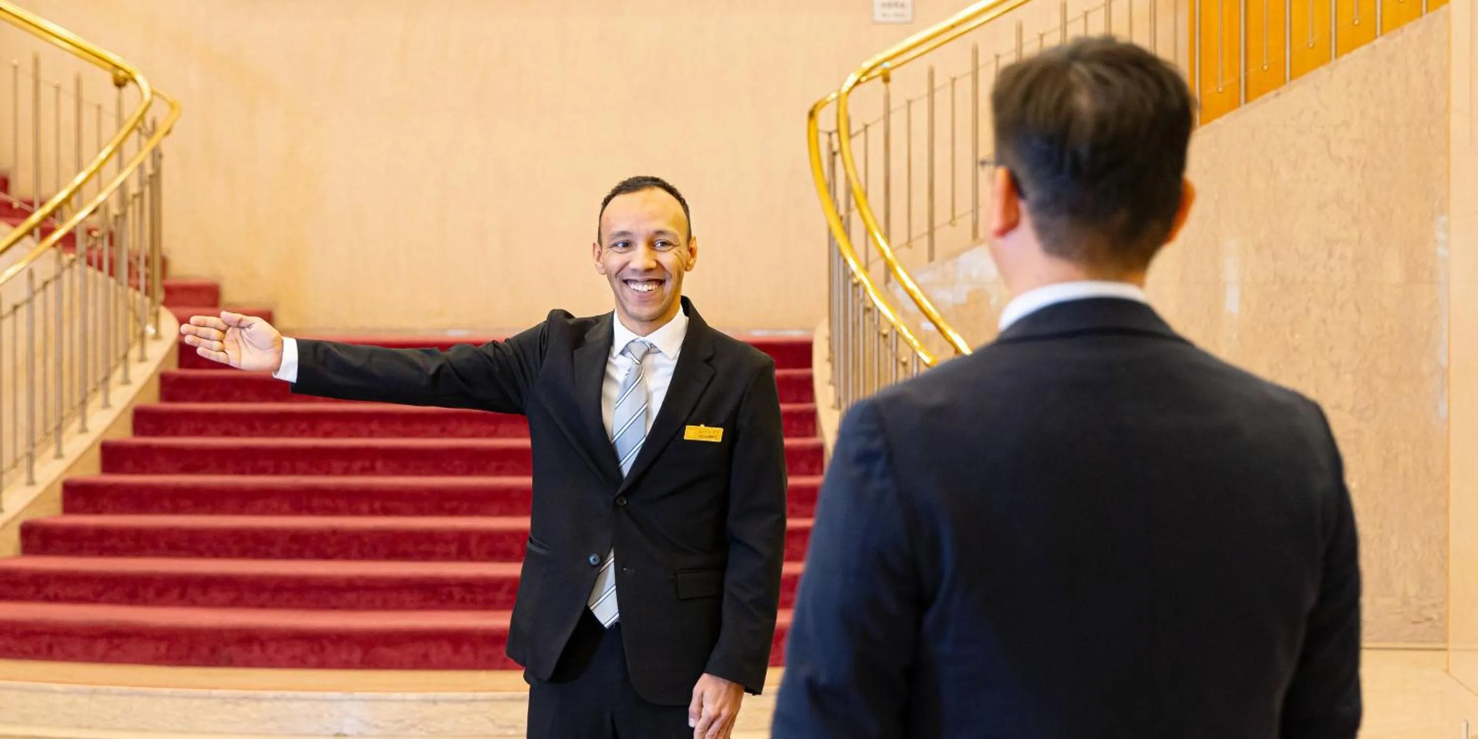 Staff in Rihga Royal Hotel Hiroshima