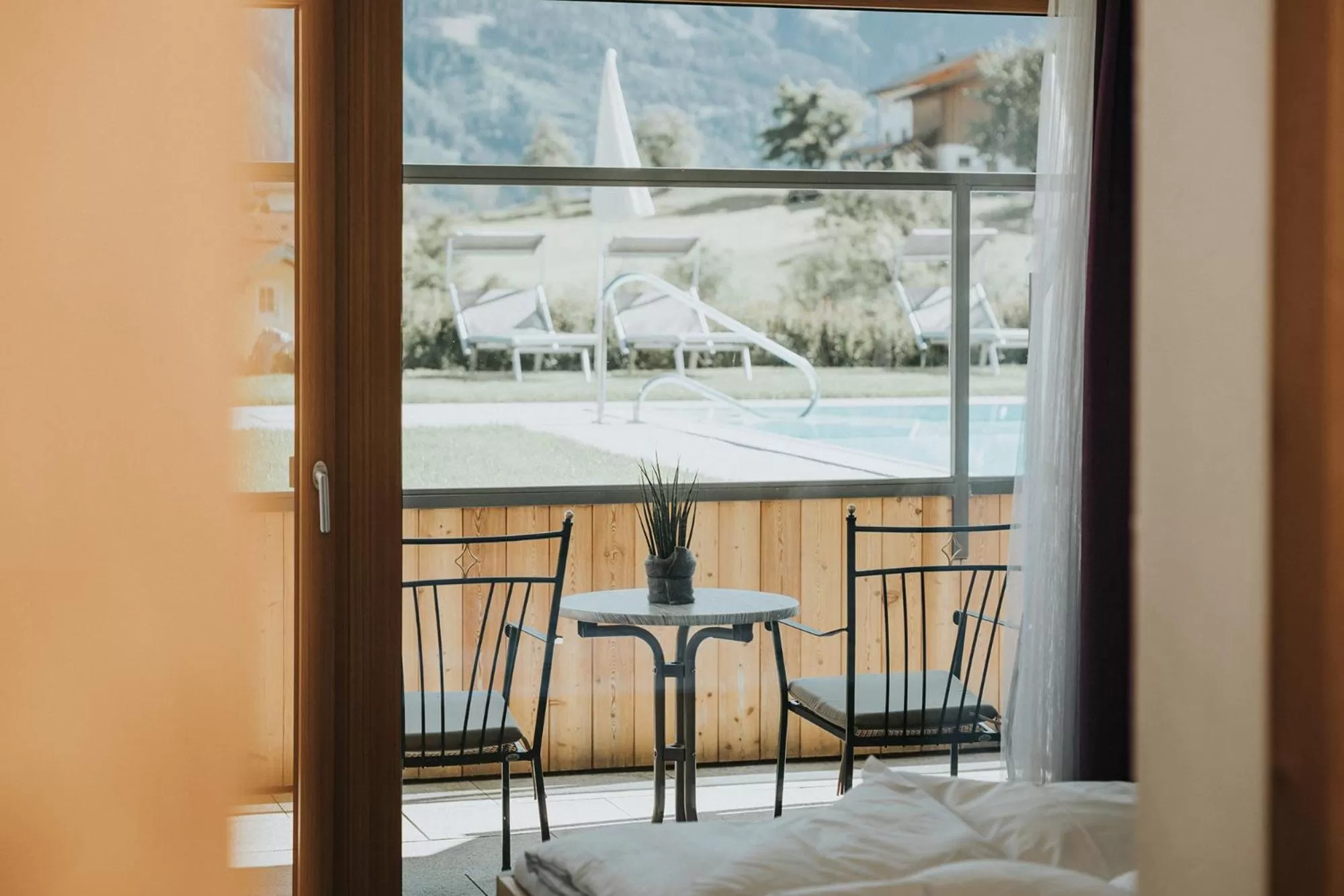 Balcony/Terrace in Hotel Silberfux