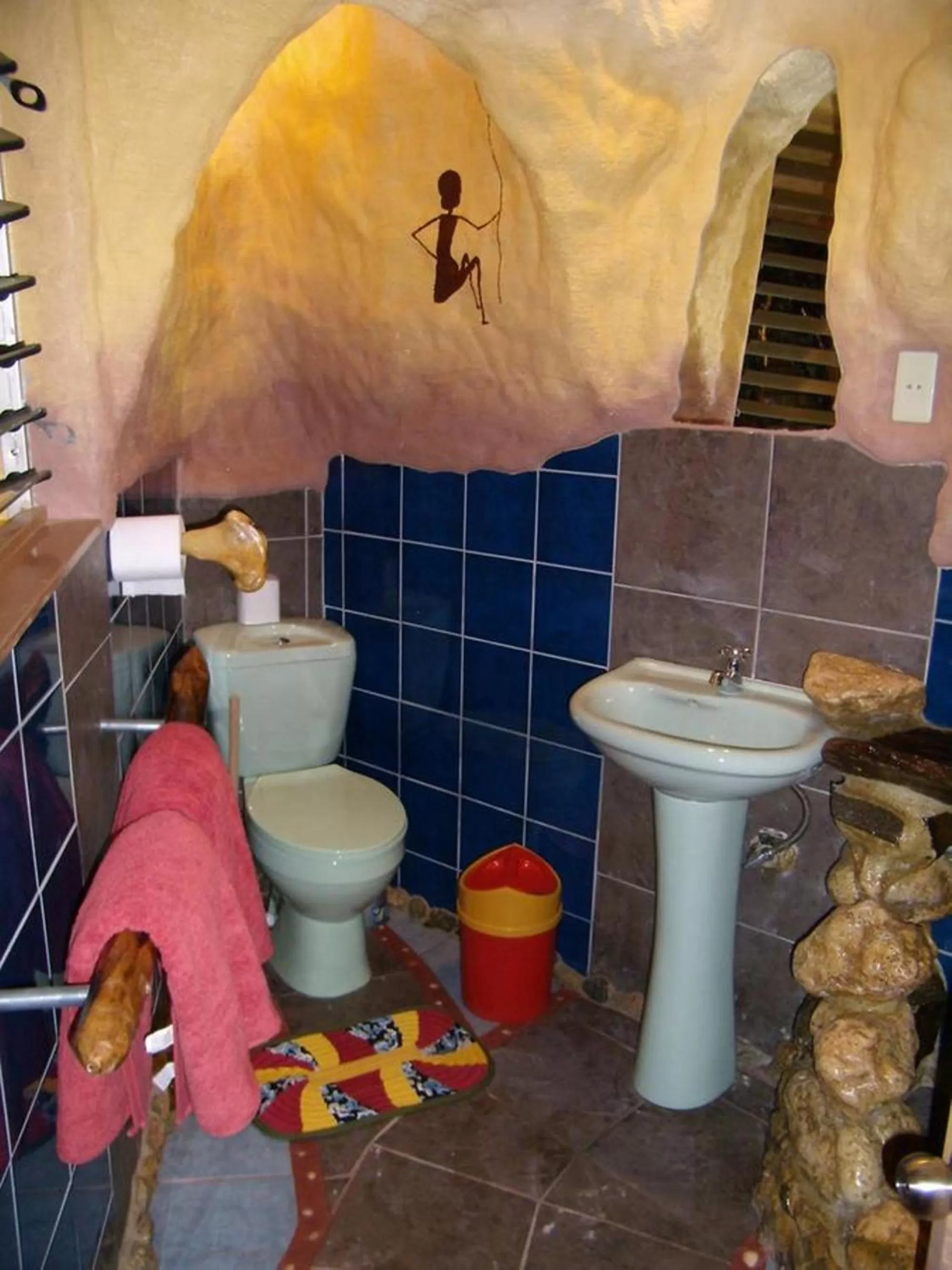 Toilet in Takatuka Beach Resort