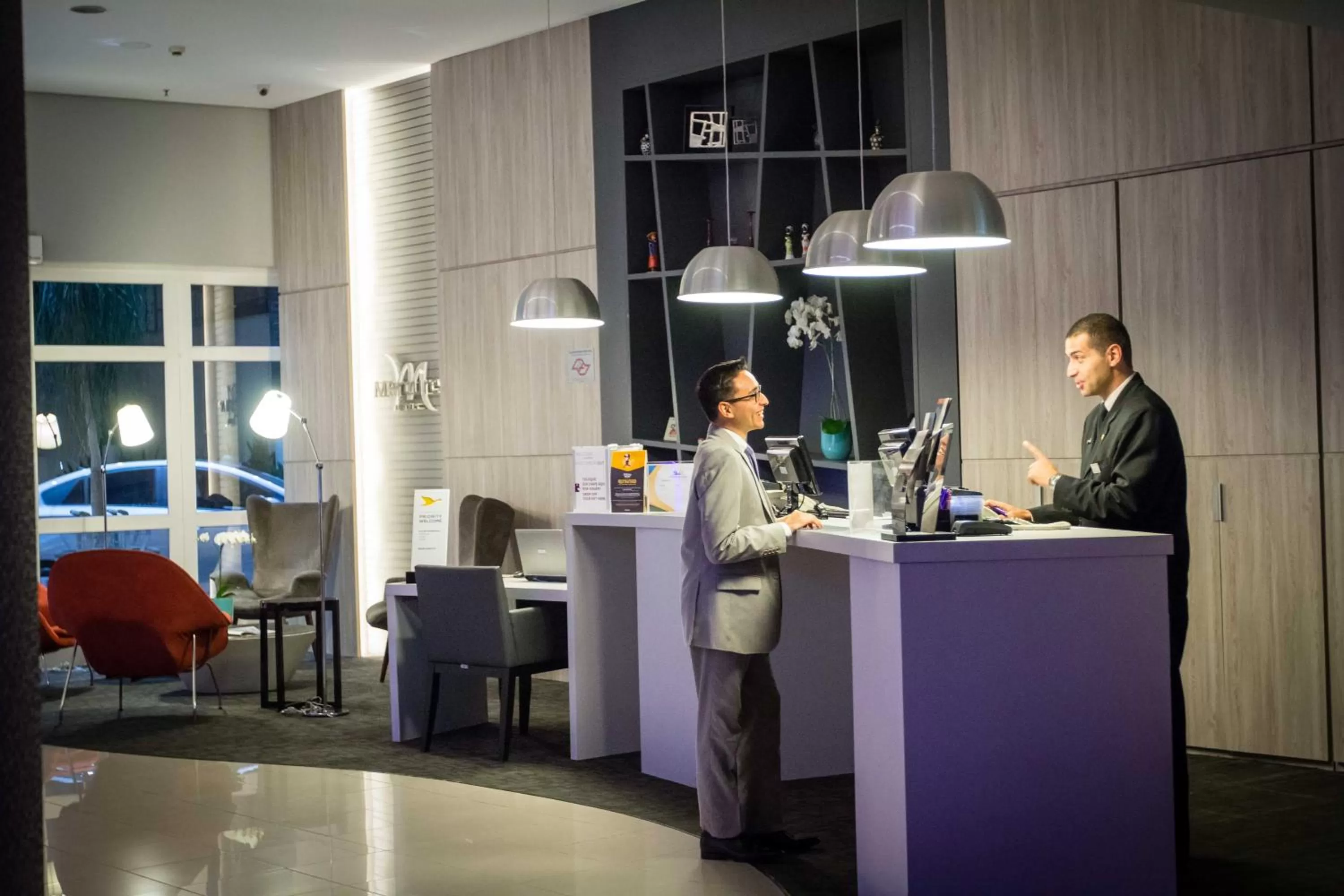 Lobby or reception in Mercure Sao Jose dos Campos