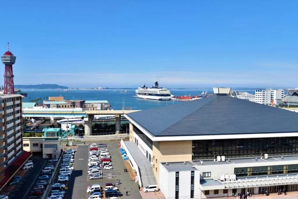 Sea view in Hotel Hakata Place