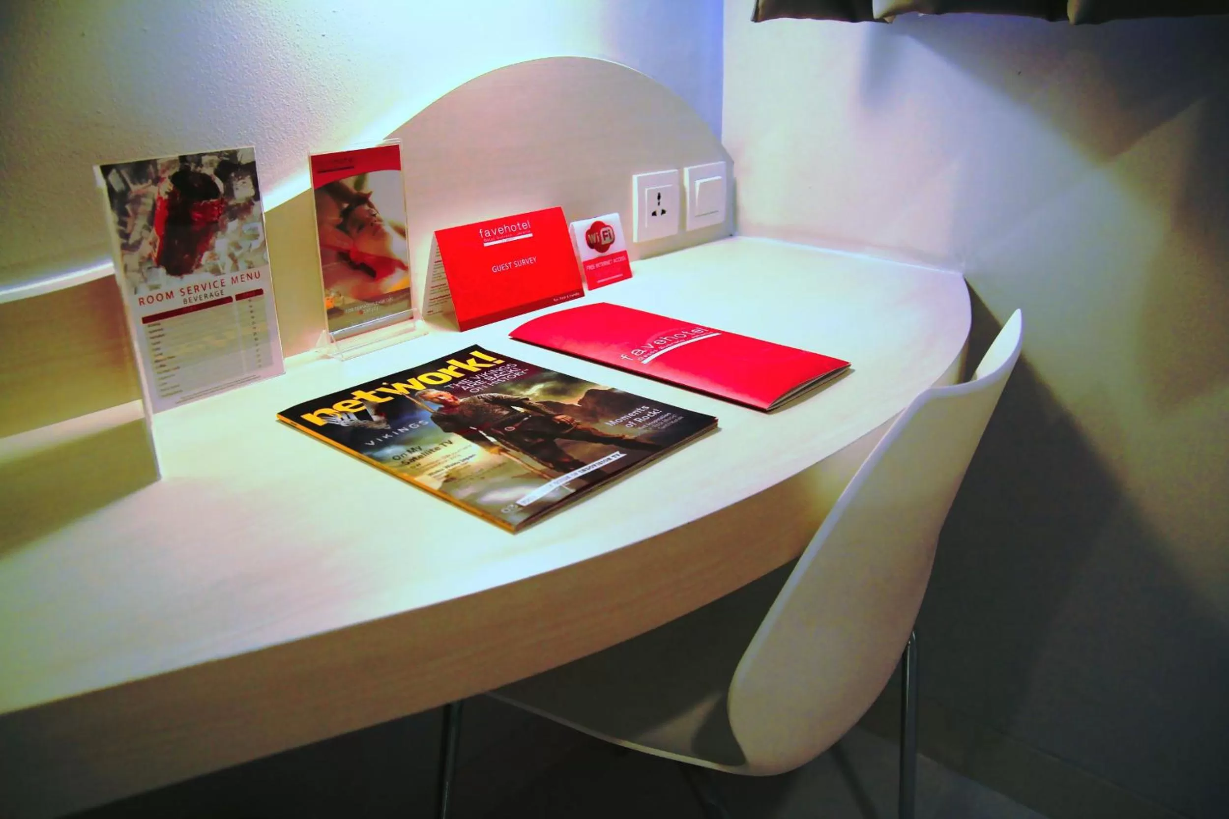 Seating area in favehotel Gatot Subroto Jakarta