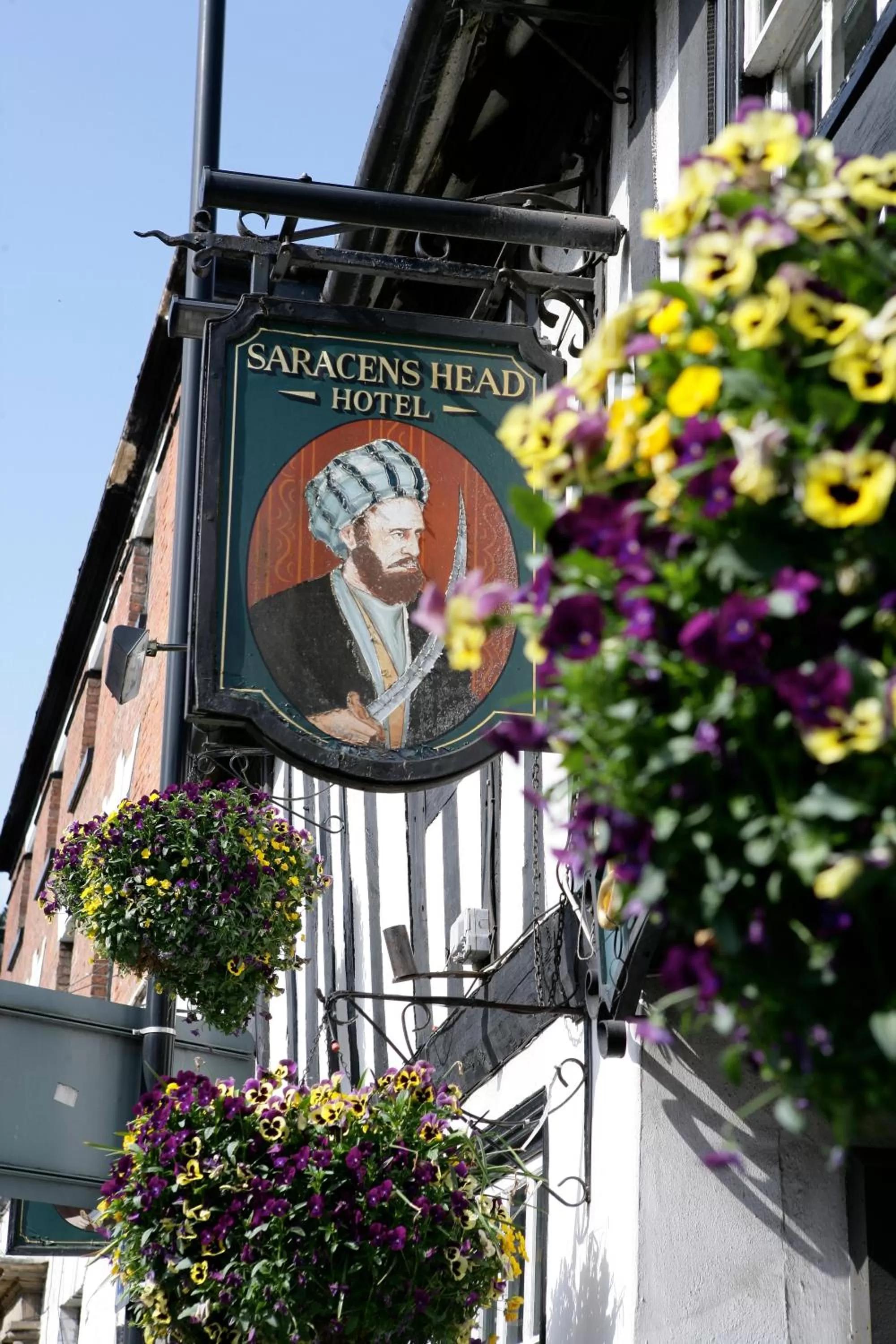 Property logo or sign in The Saracens Head Hotel