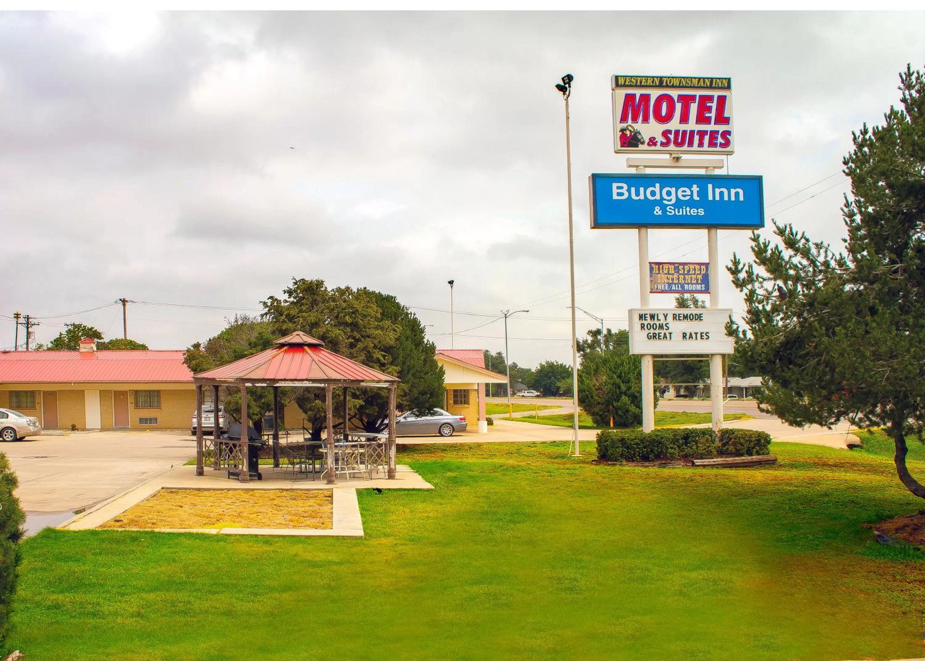 Property building in Budget Inn & Suites Guymon