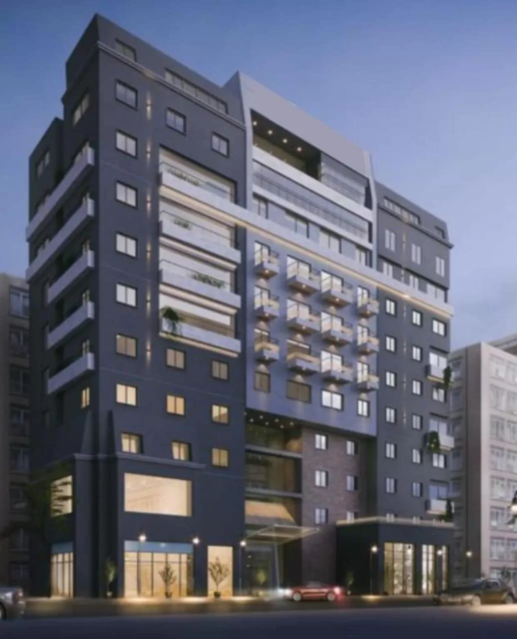 Property building in Hotel De Ville