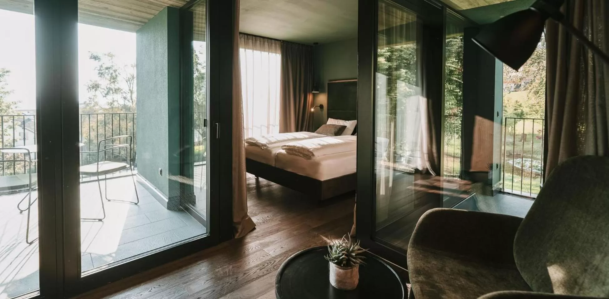 Photo of the whole room, Bed in Floris Green Suites by Parc Hotel Florian