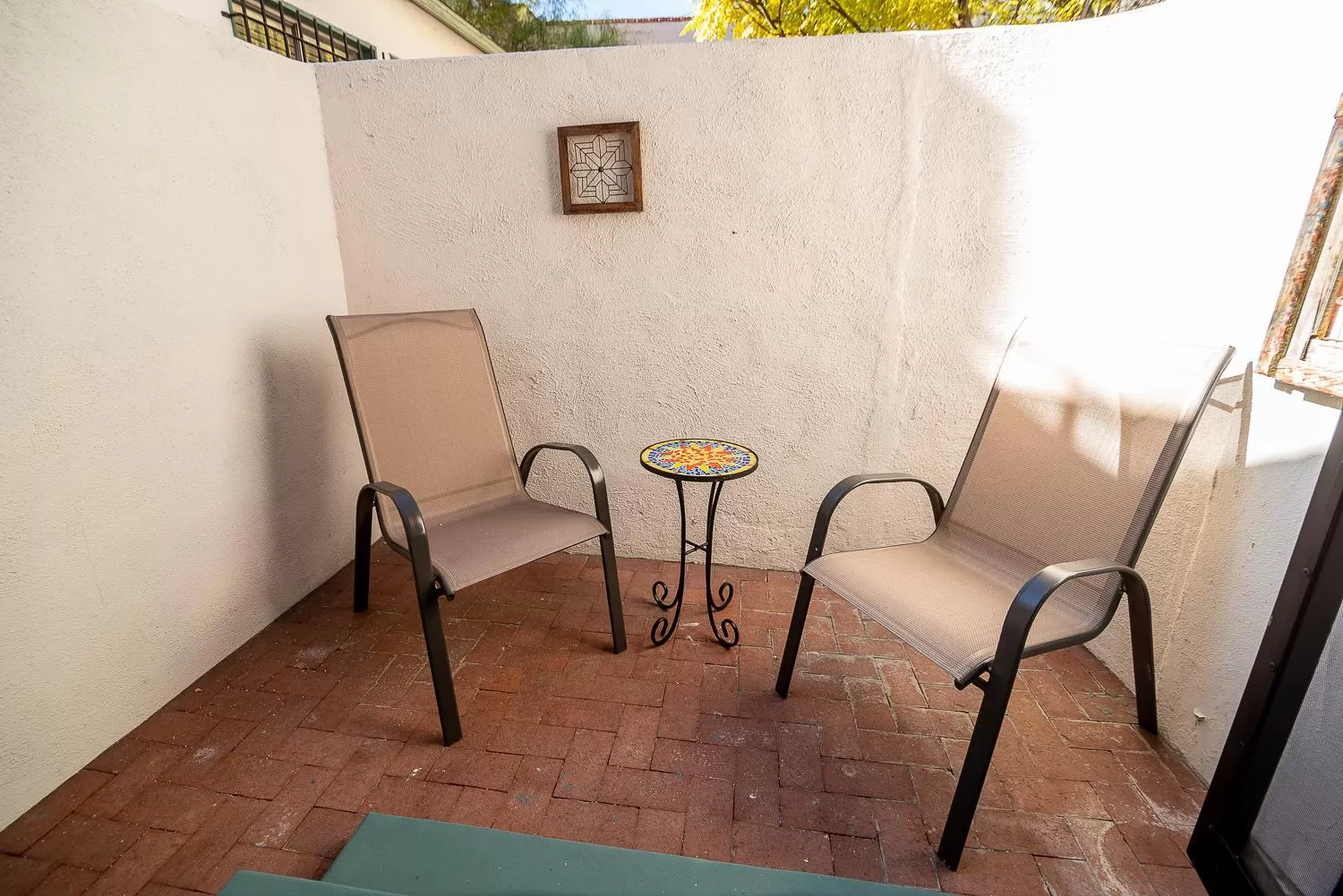 Patio in The Blenman Inn