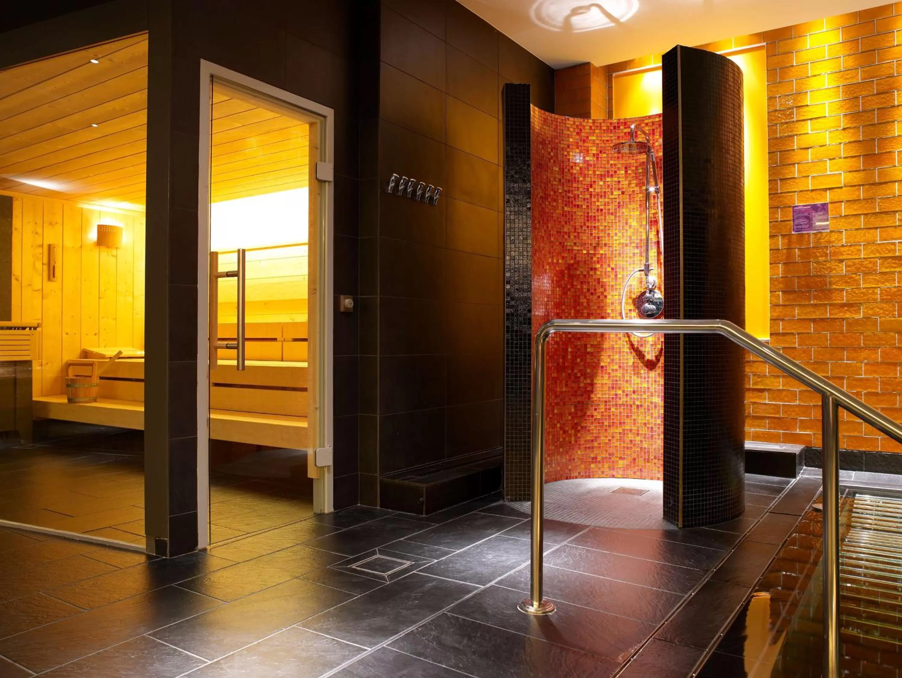 Shower in Radisson Blu Latvija Conference & Spa Hotel, Riga