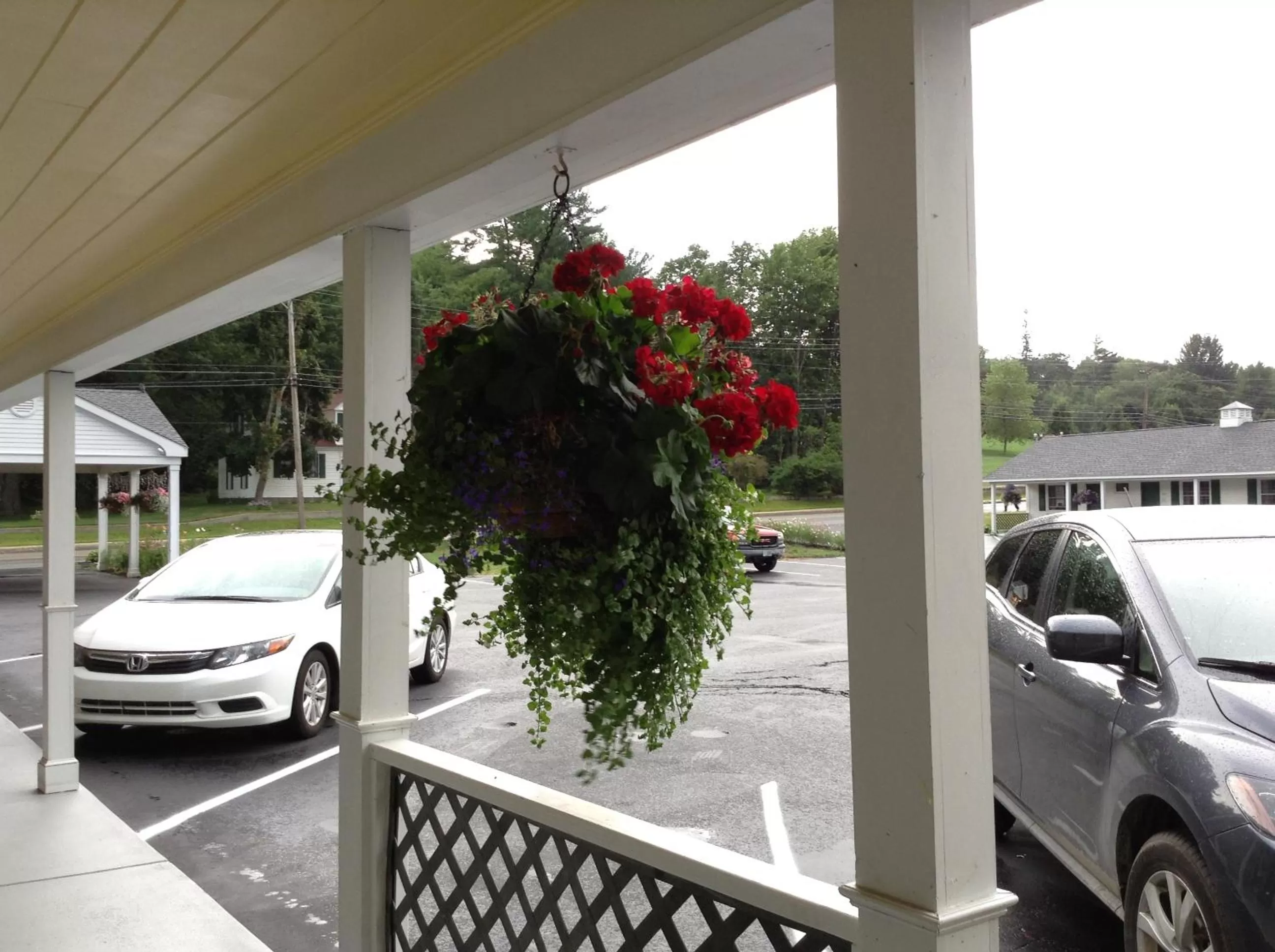 Seating area in Briarcliff Motel