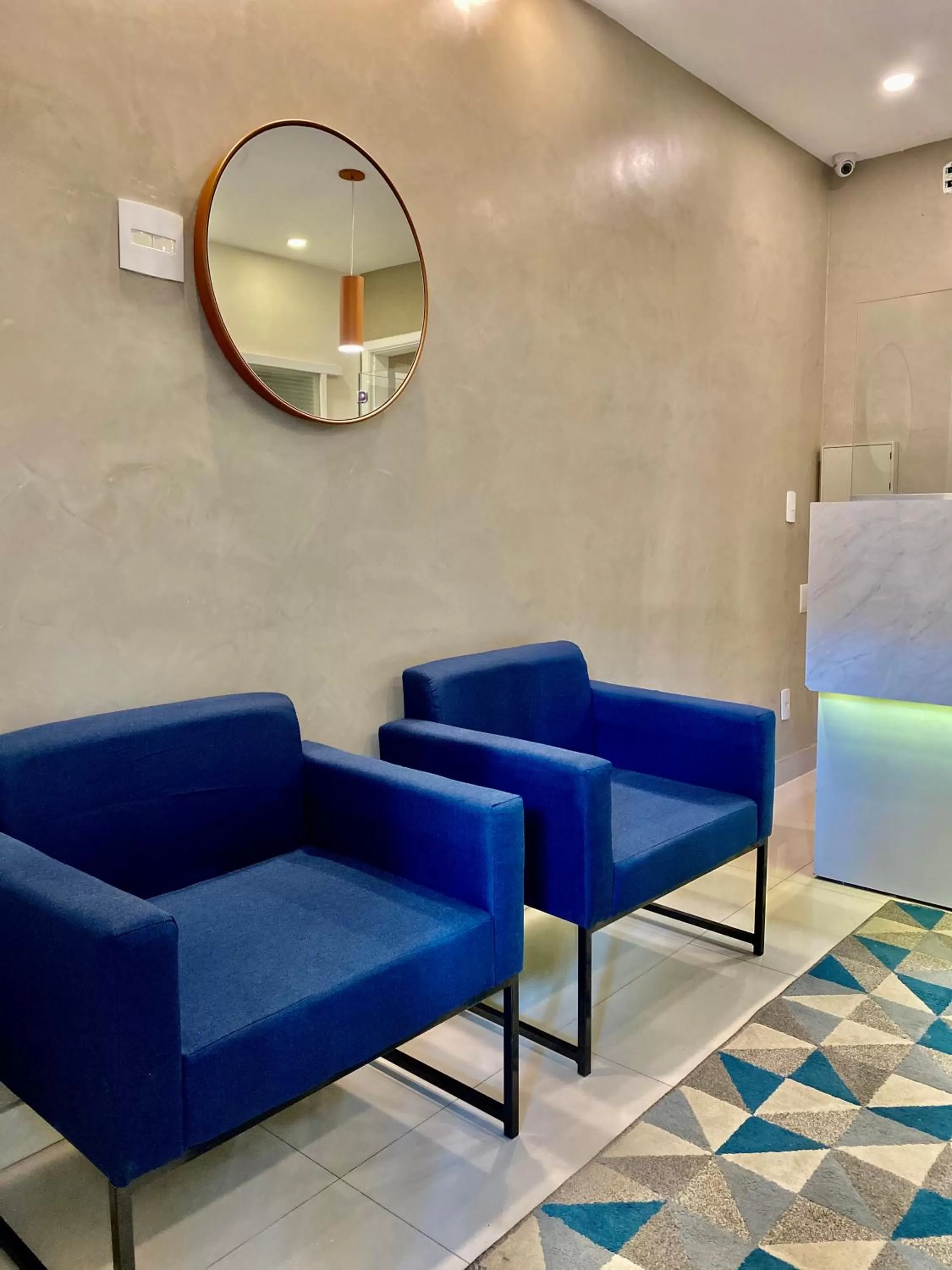 Living room, Seating Area in Injoy Suítes & Aparts