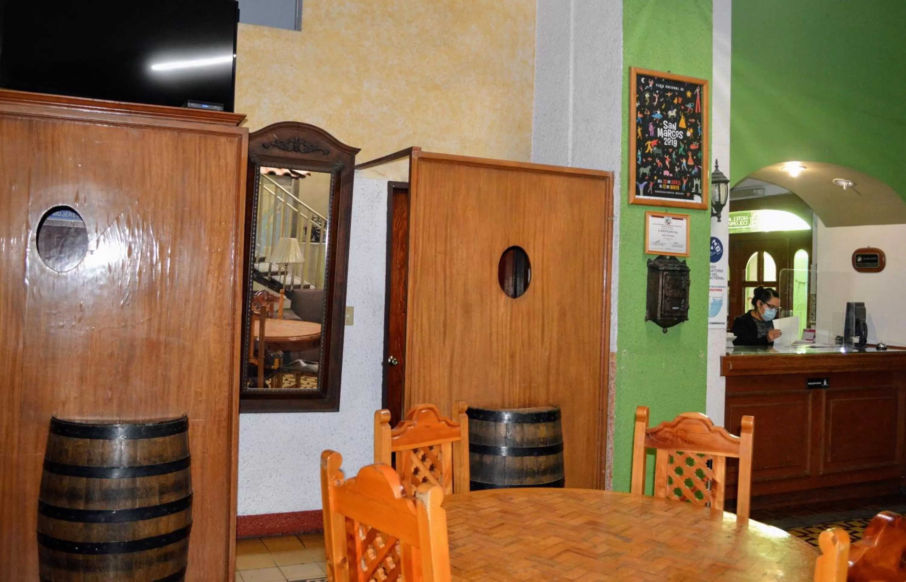 Living room in Hotel Colonial