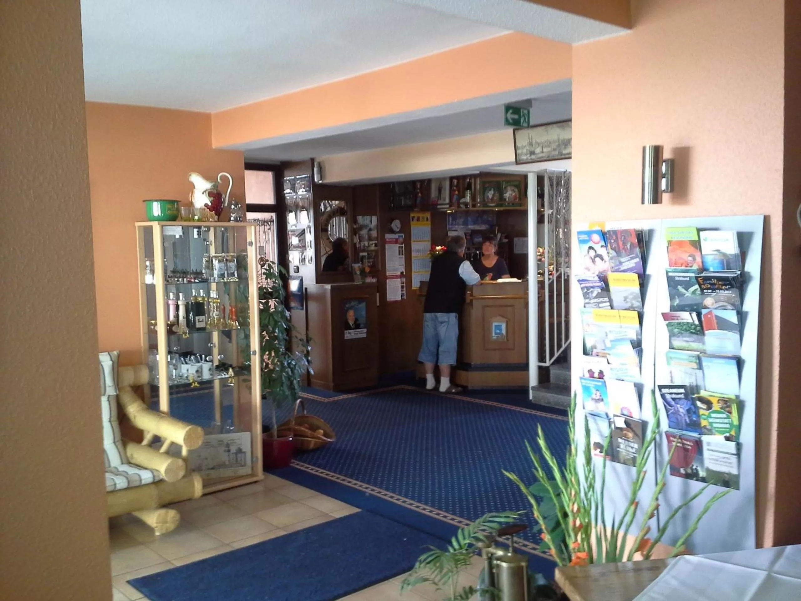 Lobby or reception in Hotel Bertramshof