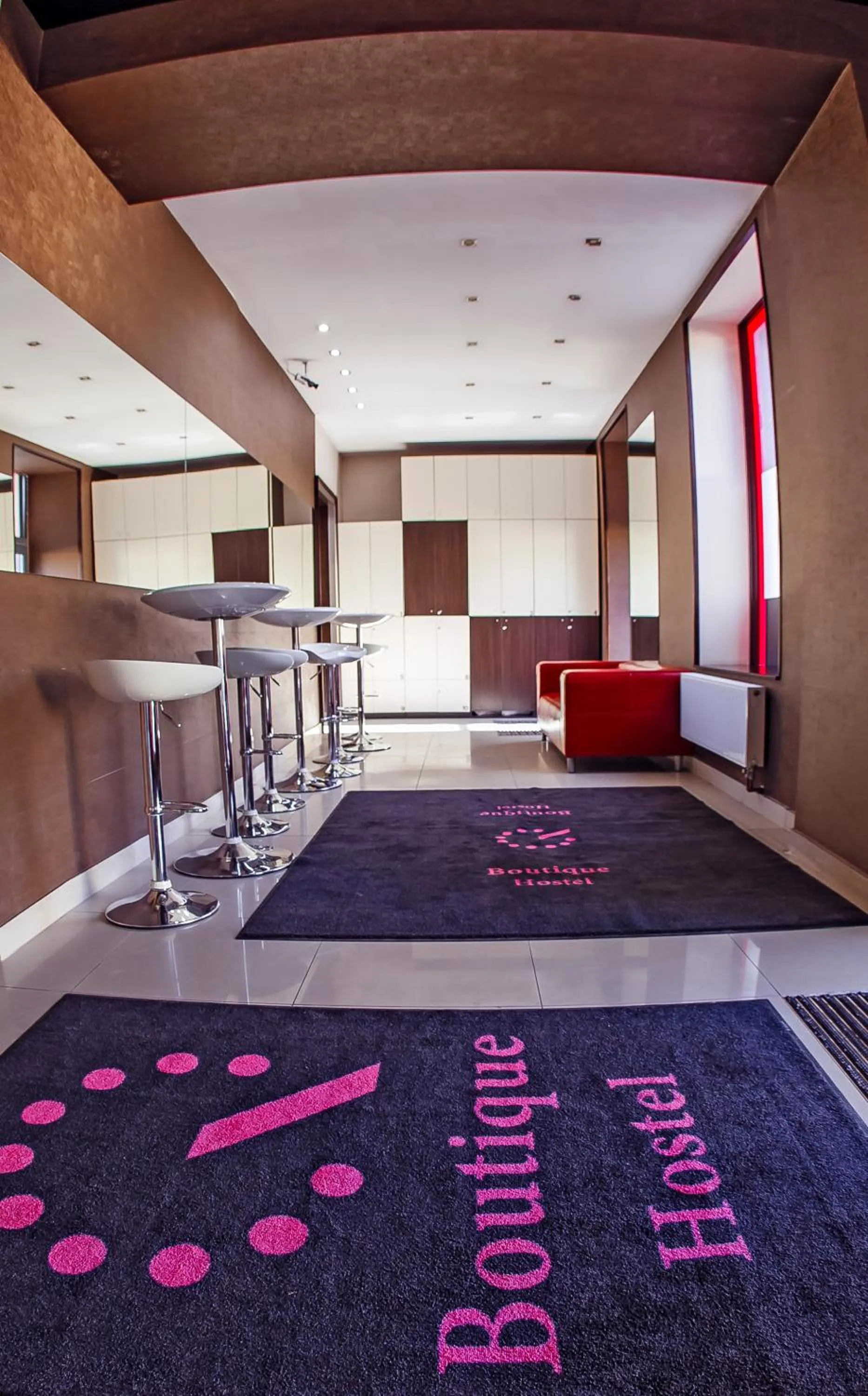 Lobby or reception in Boutique Hostel