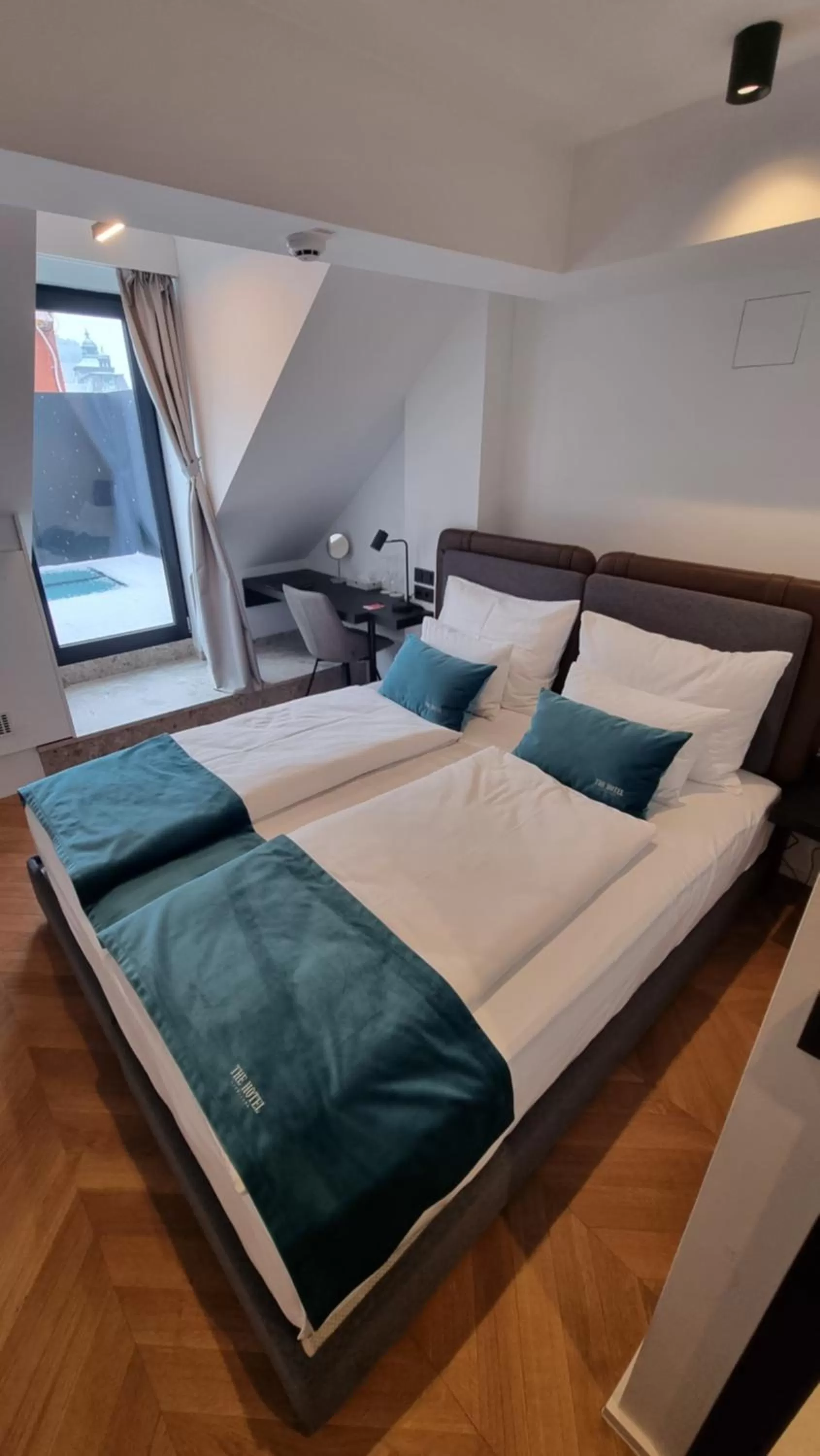 Bedroom, Bed in The Hotel Ljubljana