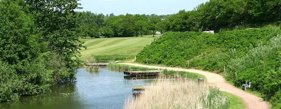 Golfcourse in Boutique Hotel Postgården