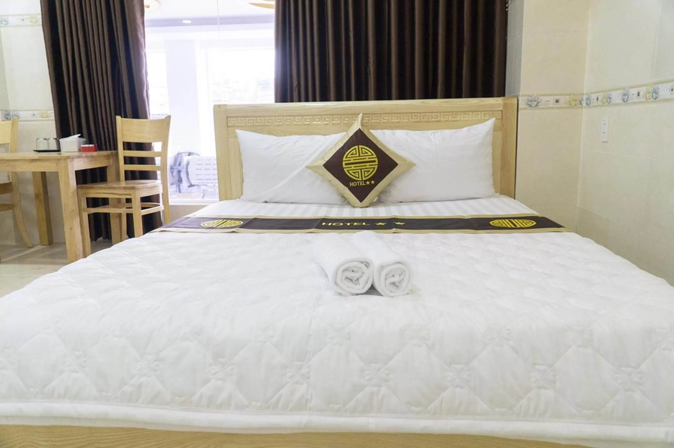 Bedroom, Bed in Dai An Binh Tan Hotel