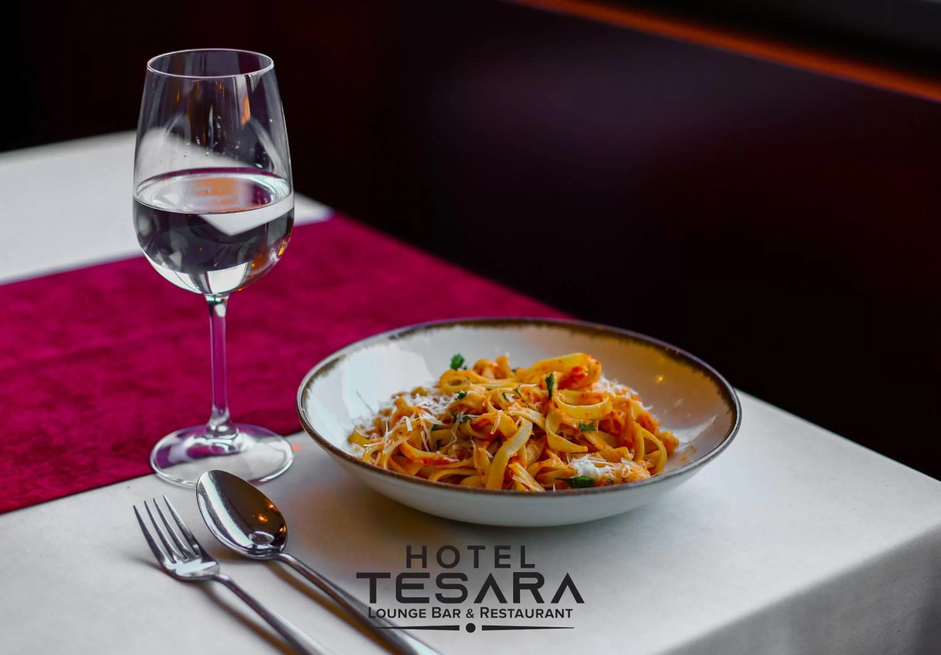 Food and drinks in Hotel Tesara