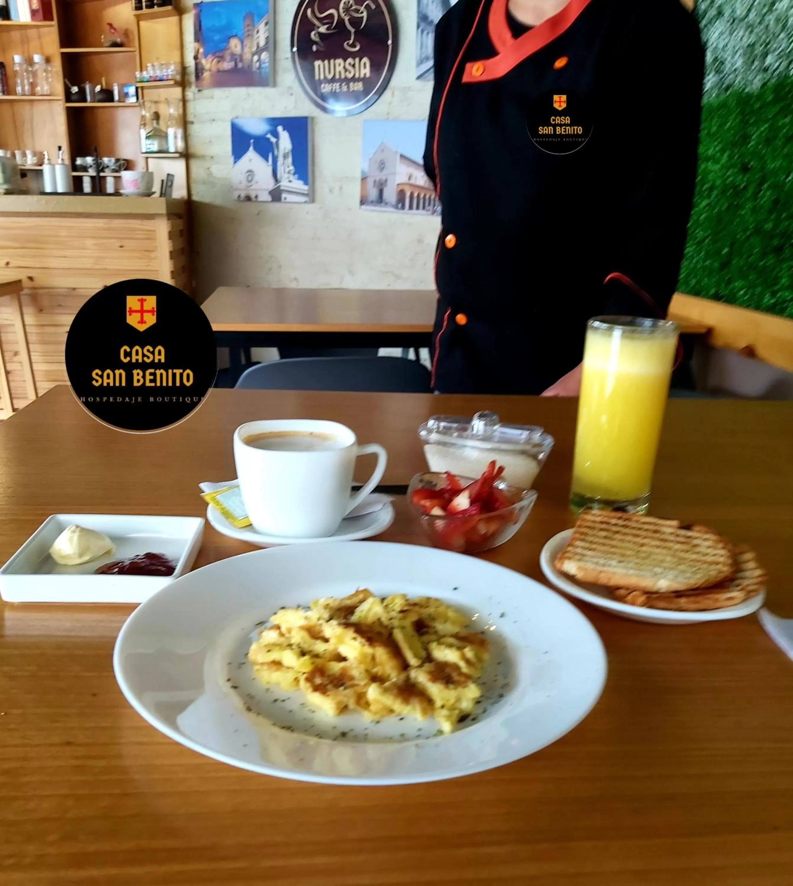 Food in Casa San Benito Hospedaje