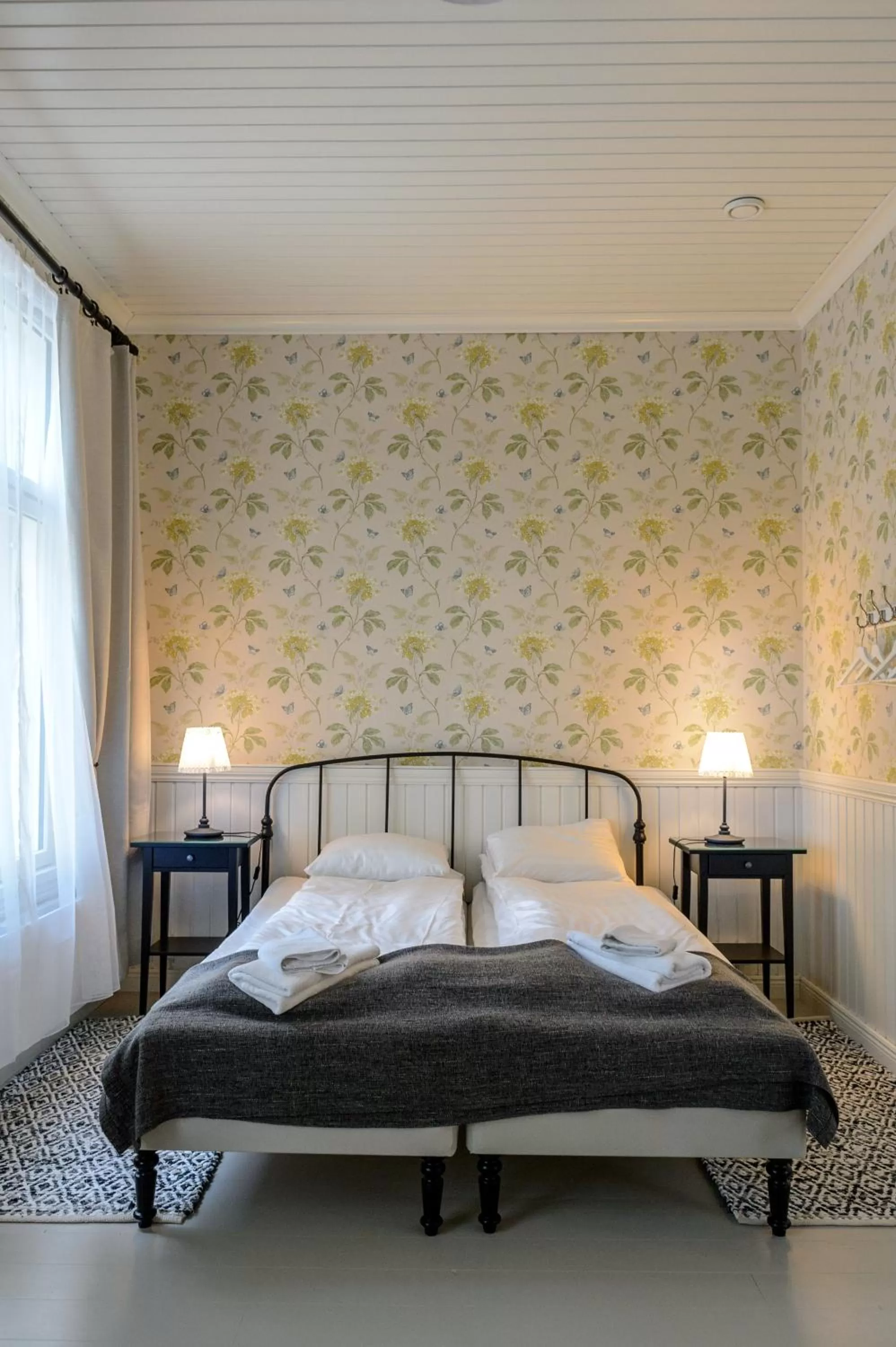 Decorative detail, Bed in Hotel Bulevard