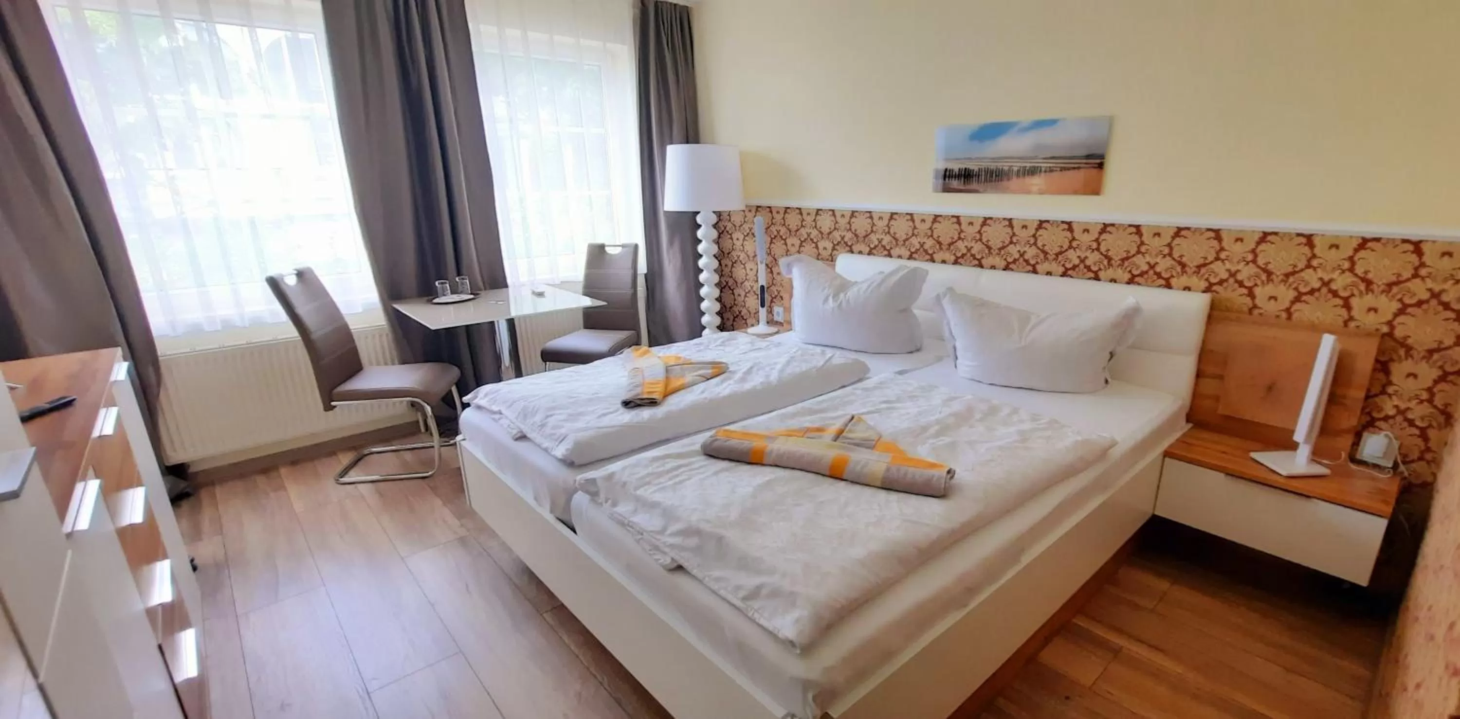 Bed in Hotel Waterkant