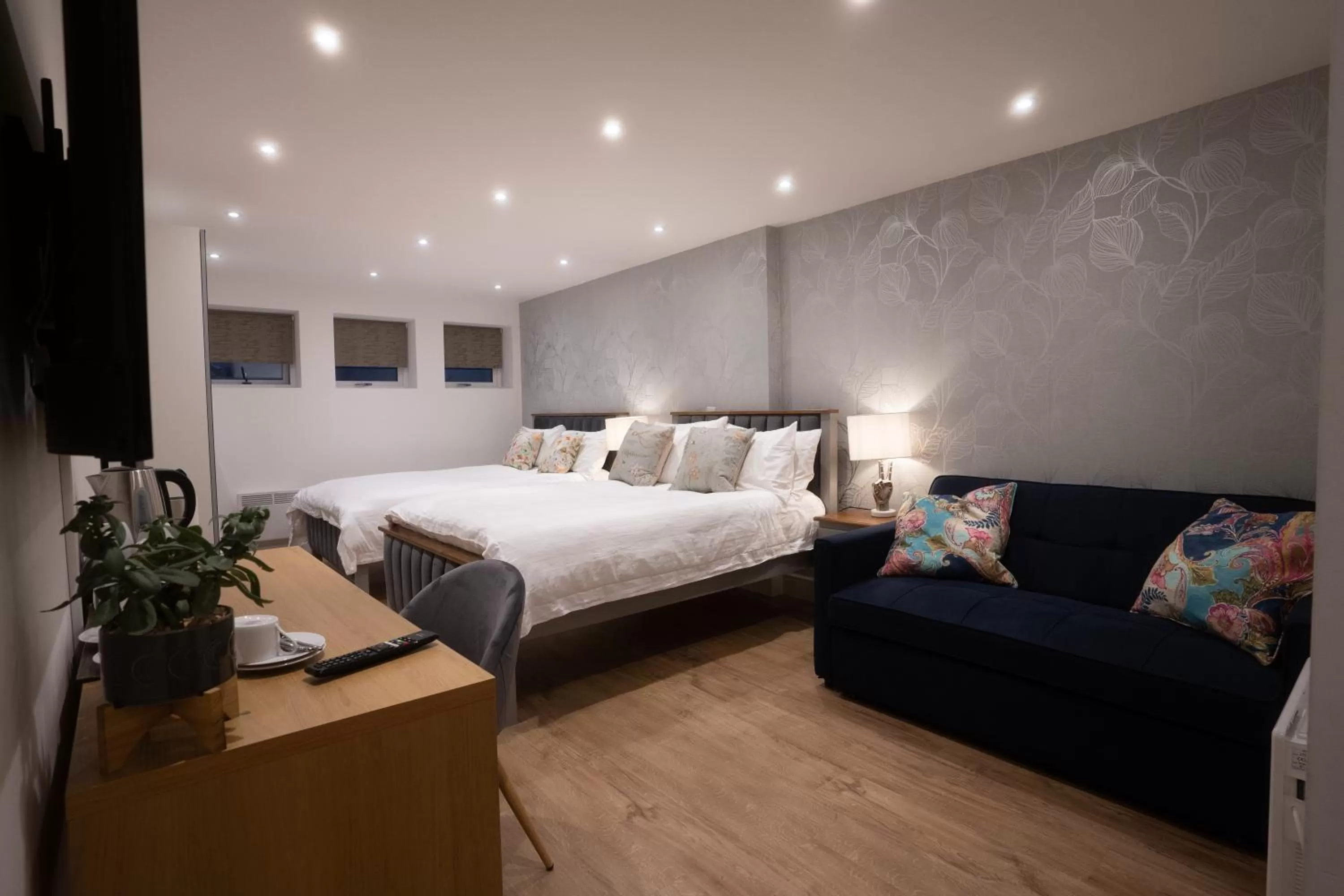 Bed in The Avonmore Olympia