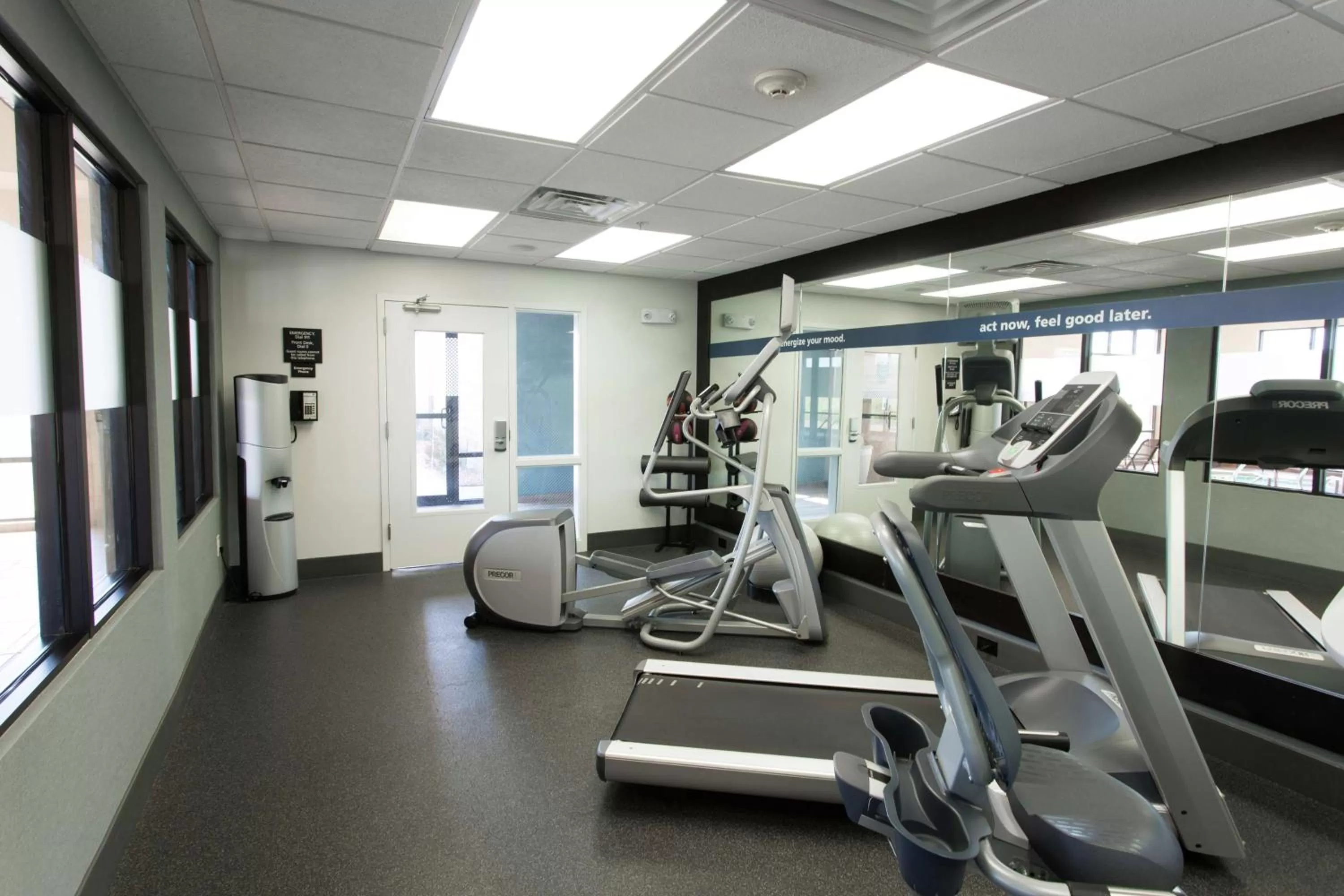 Fitness centre/facilities in Hampton Inn & Suites Ankeny