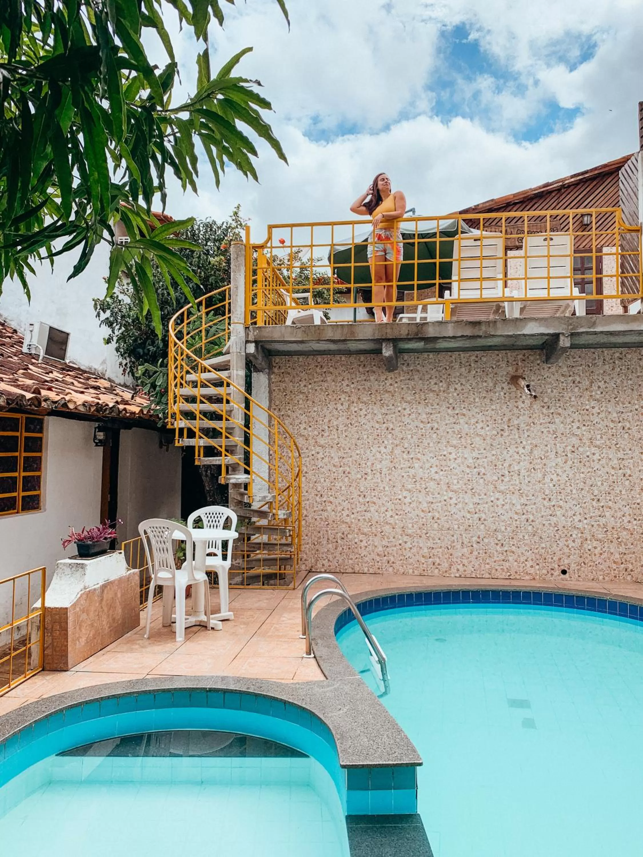 Solarium, Swimming Pool in Pousada dos Candeeiros
