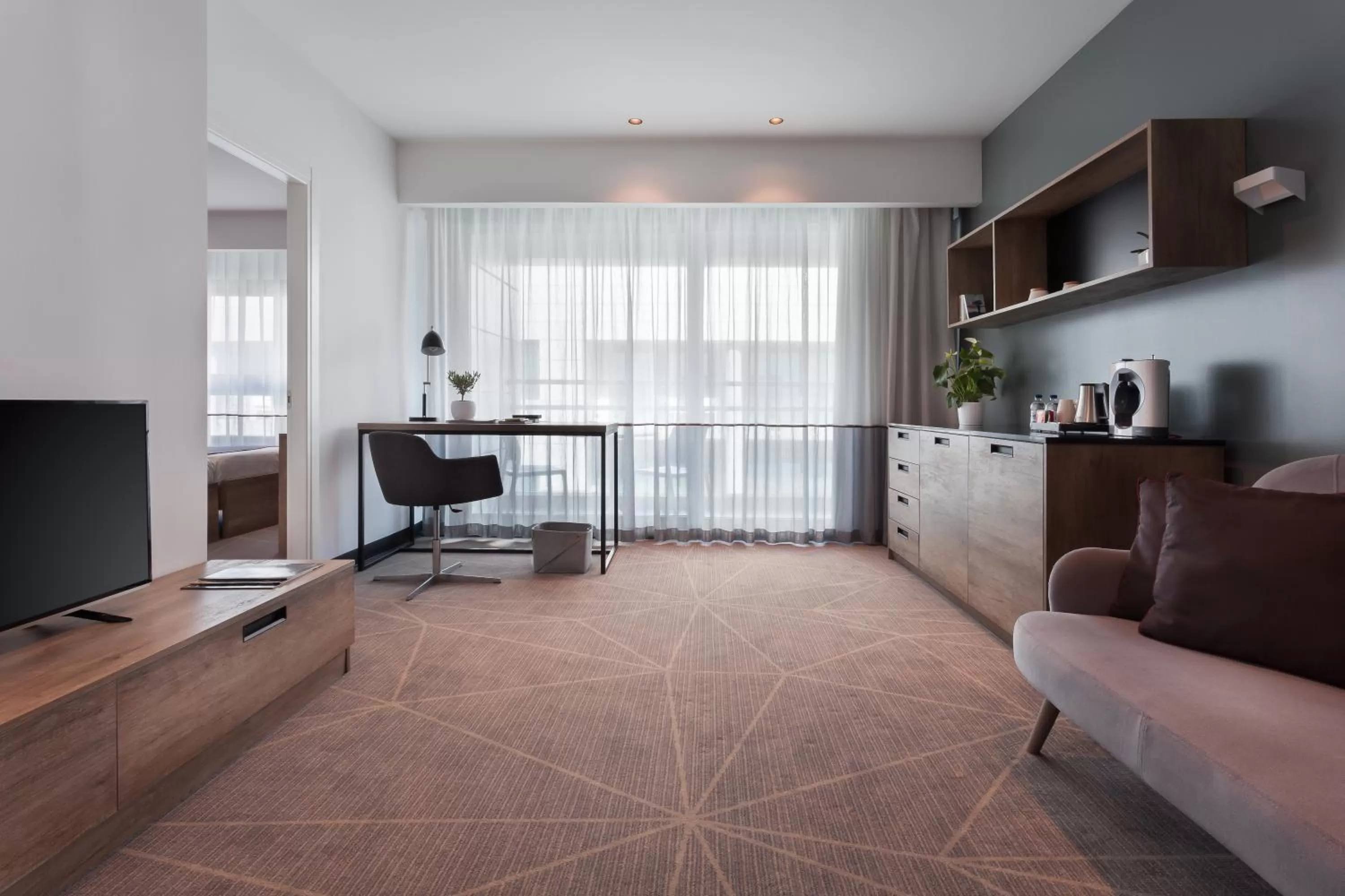 Living room in be.HOTEL