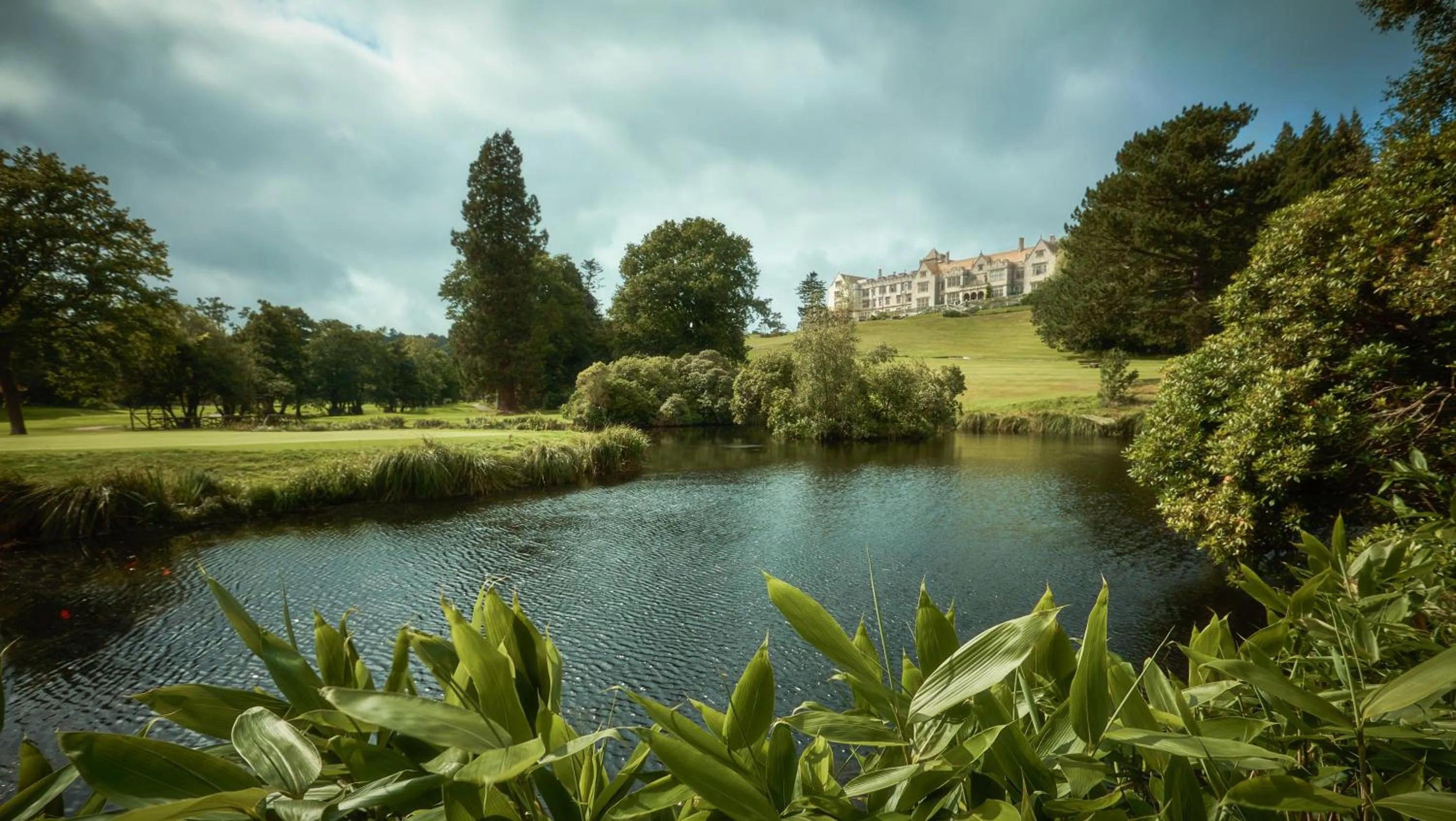 Lake view in Bovey Castle