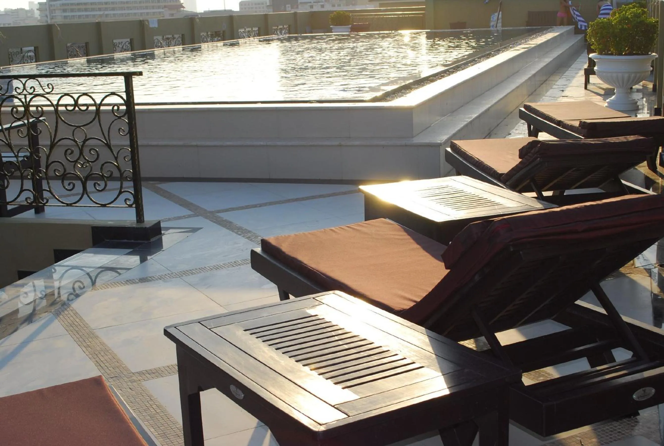 Swimming pool in LK Royal Wing