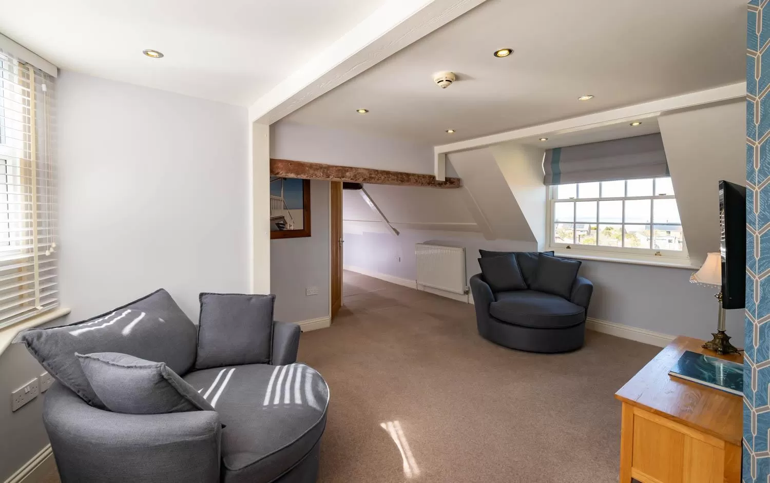 Seating area in The Lodge