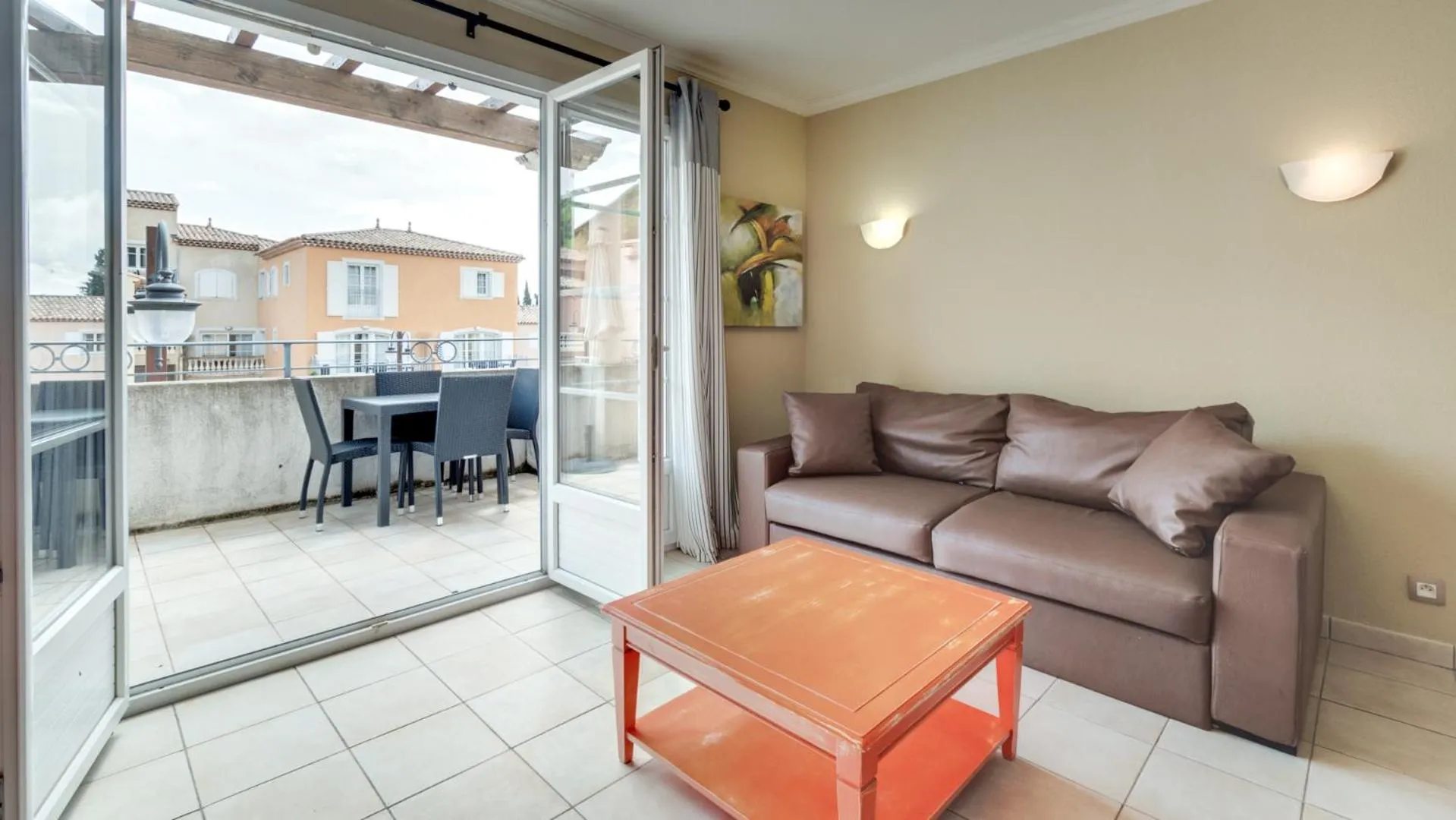 Seating area in Vacancéole – Le Domaine de Camiole