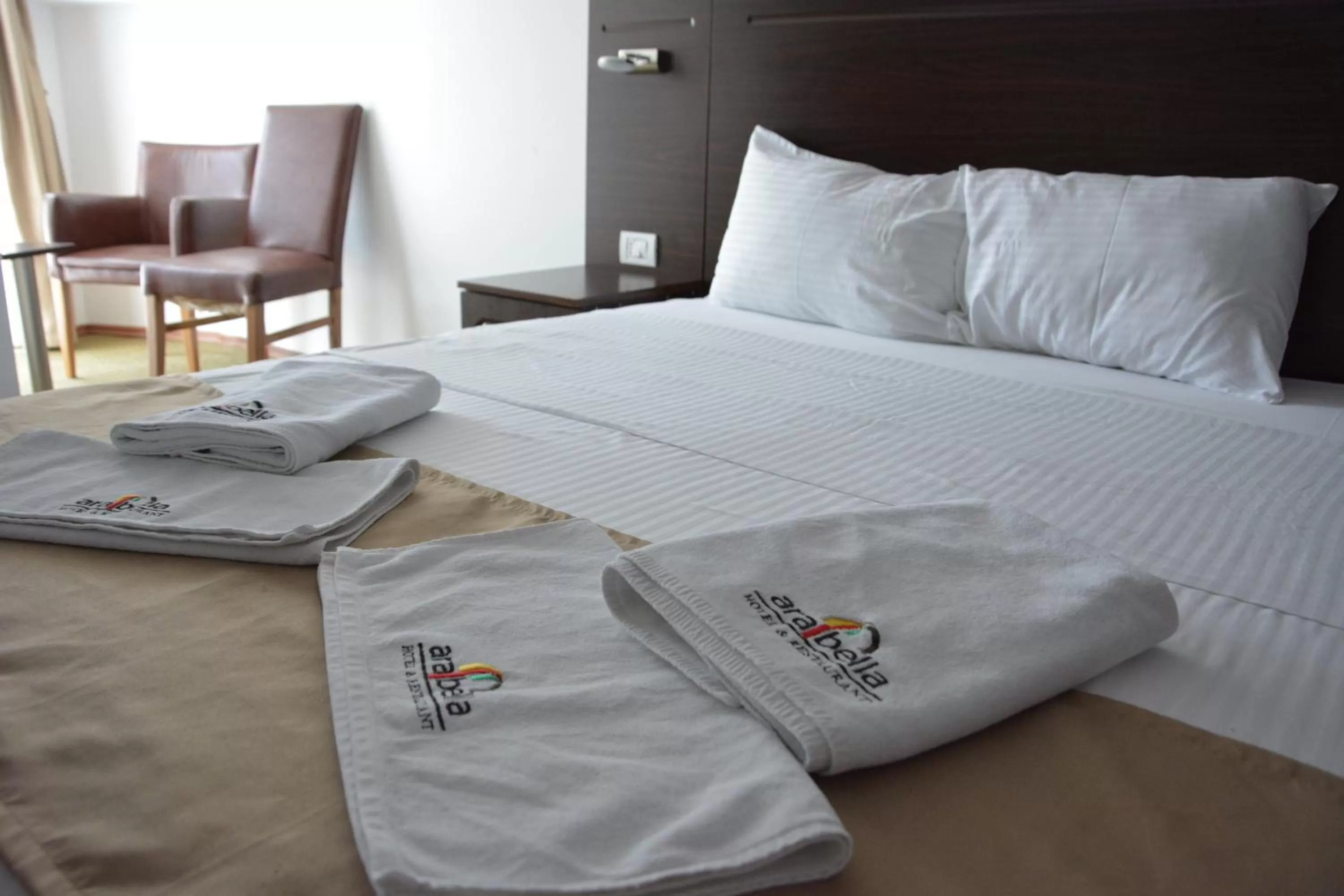 Bed in Arabella Hotel