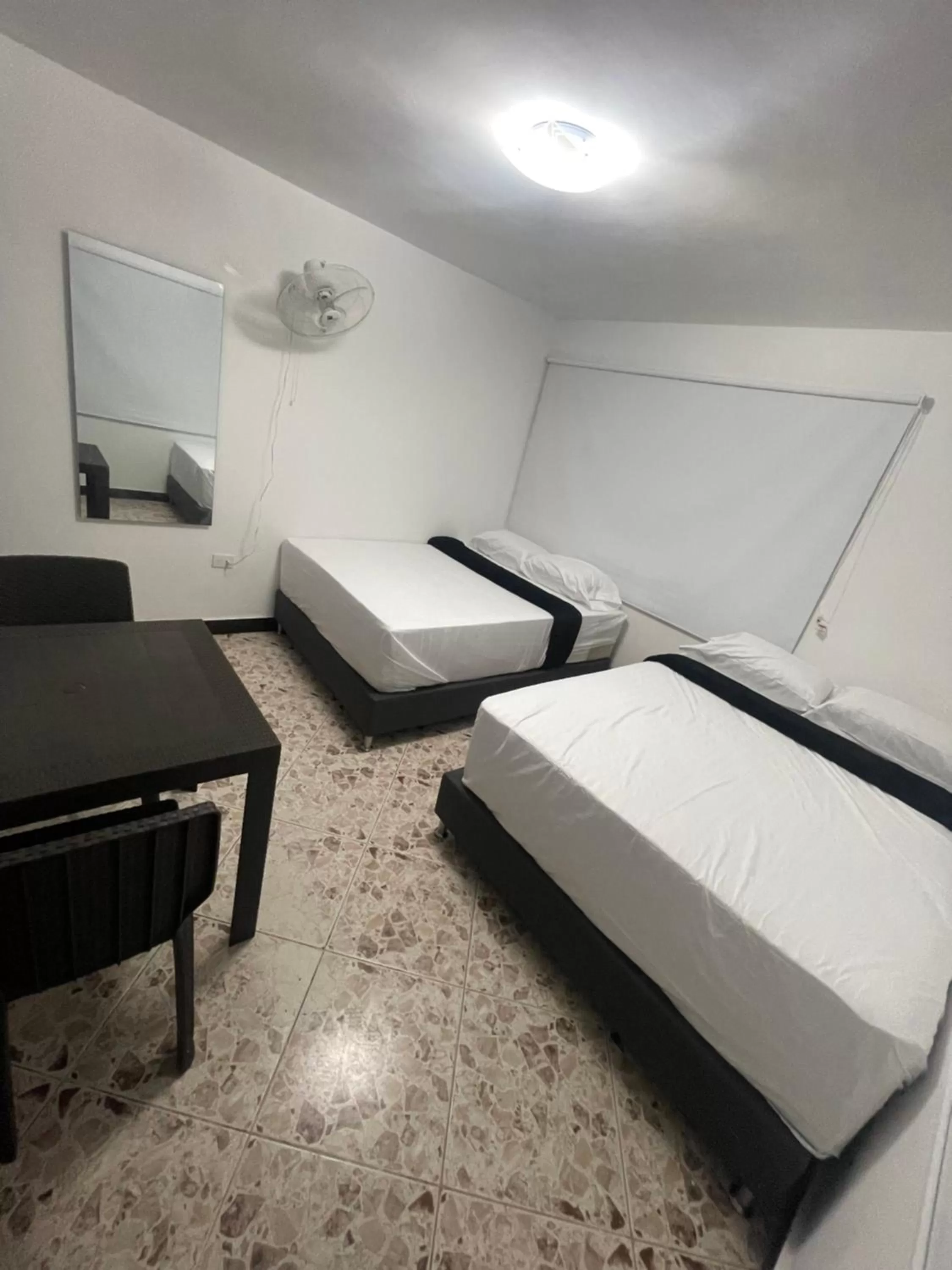 Bed in Hotel De León Estadio