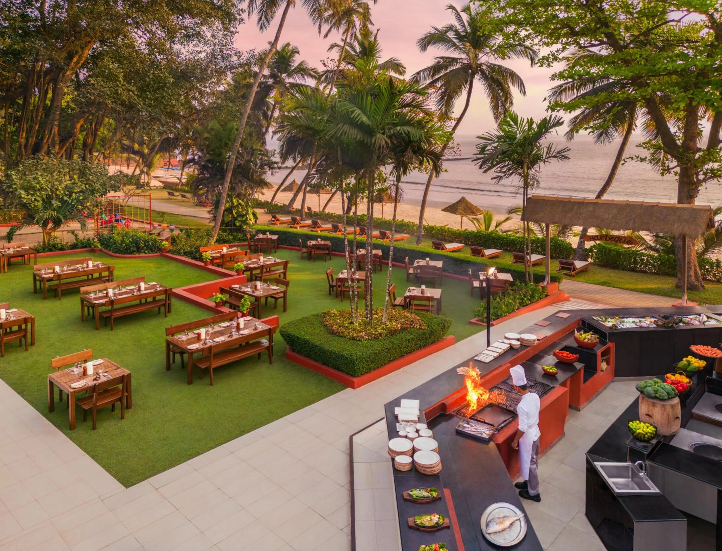 Restaurant/places to eat in Taj Cidade de Goa Heritage, Goa