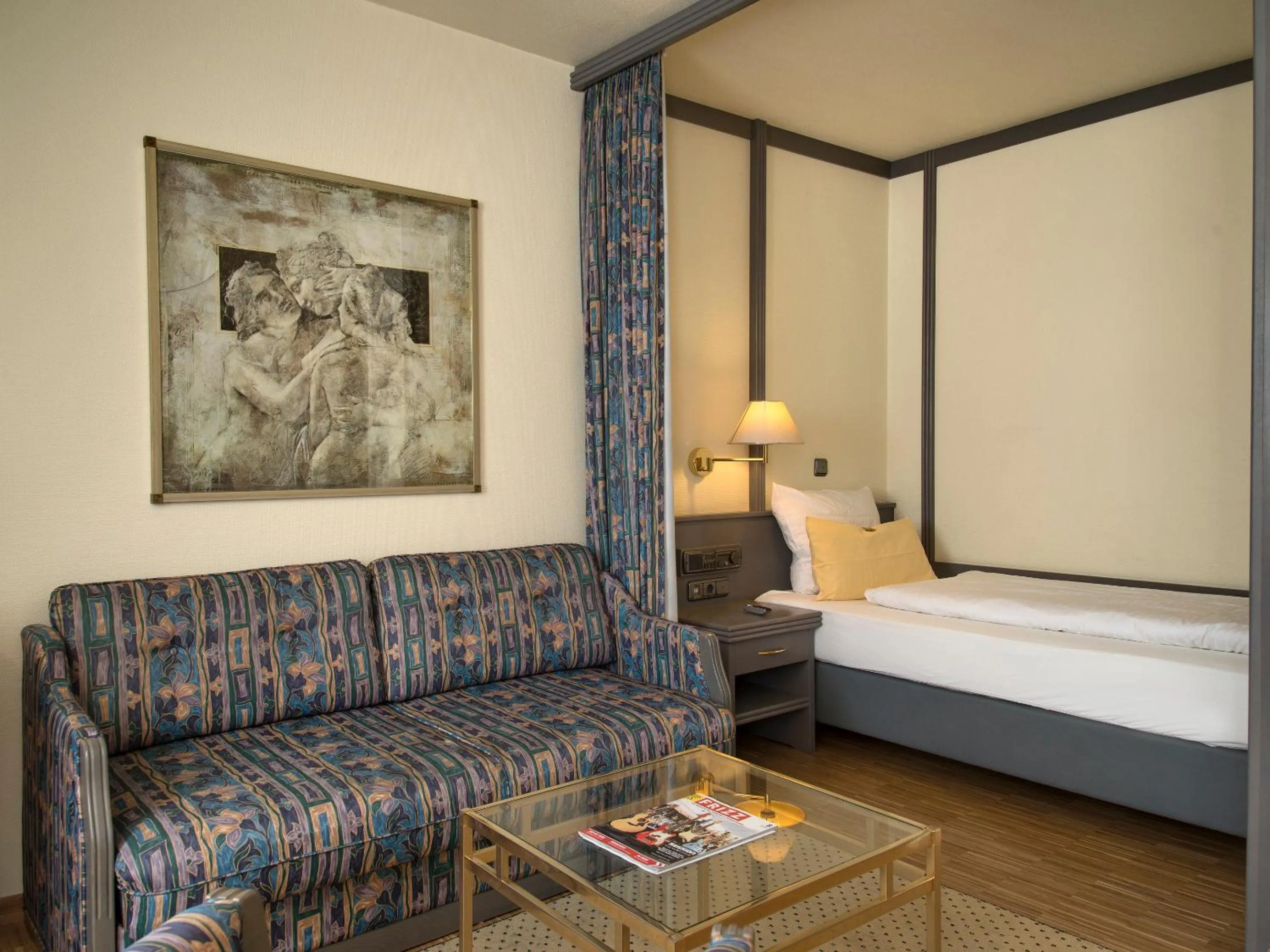 Photo of the whole room, Bed in Posthaus Hotel Residenz