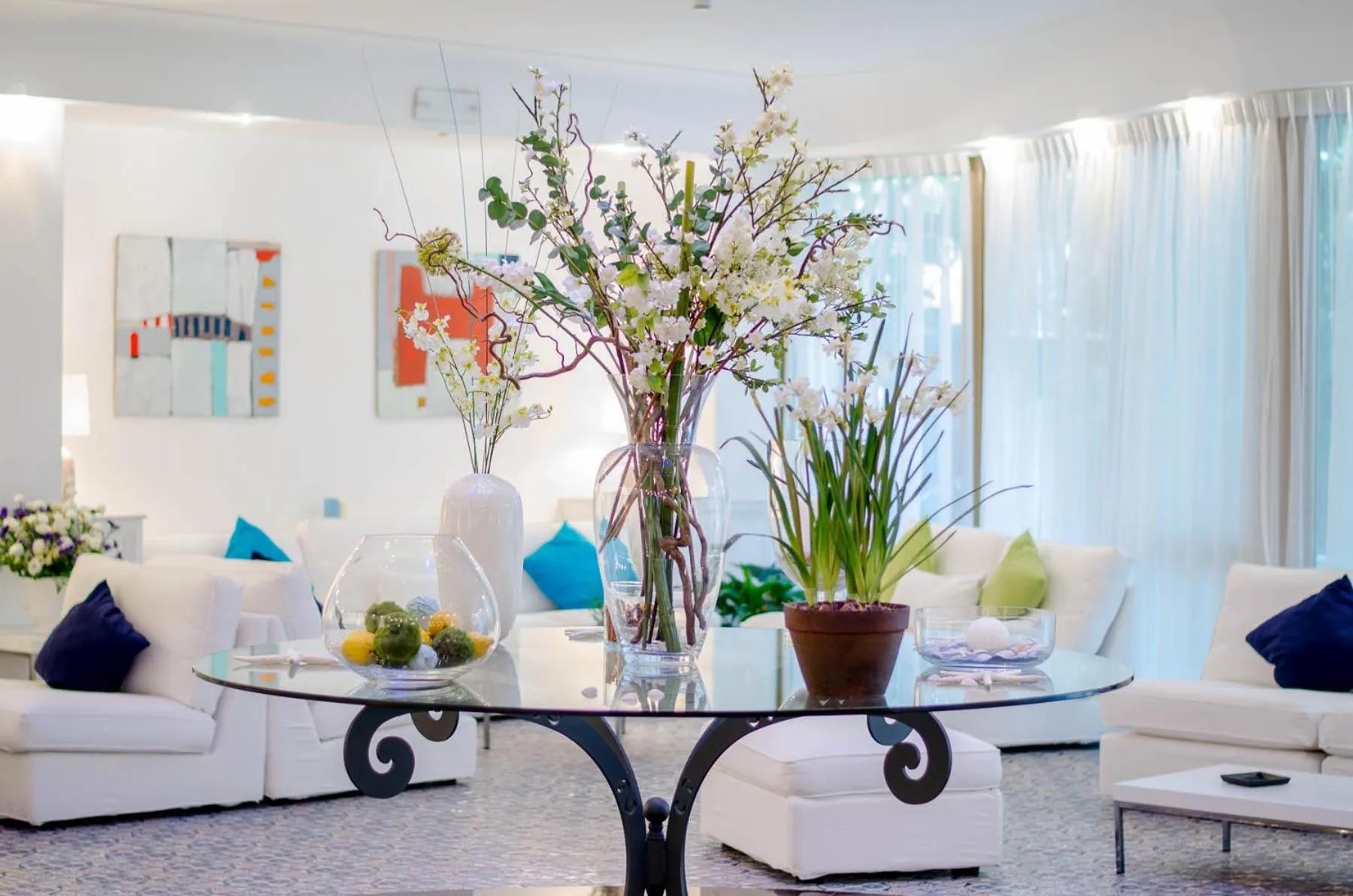 Lobby or reception in Hotel Panorama