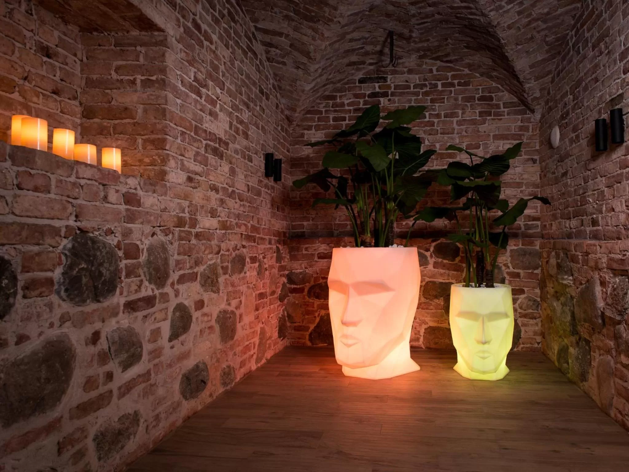 Decorative detail in Lydia Hotel