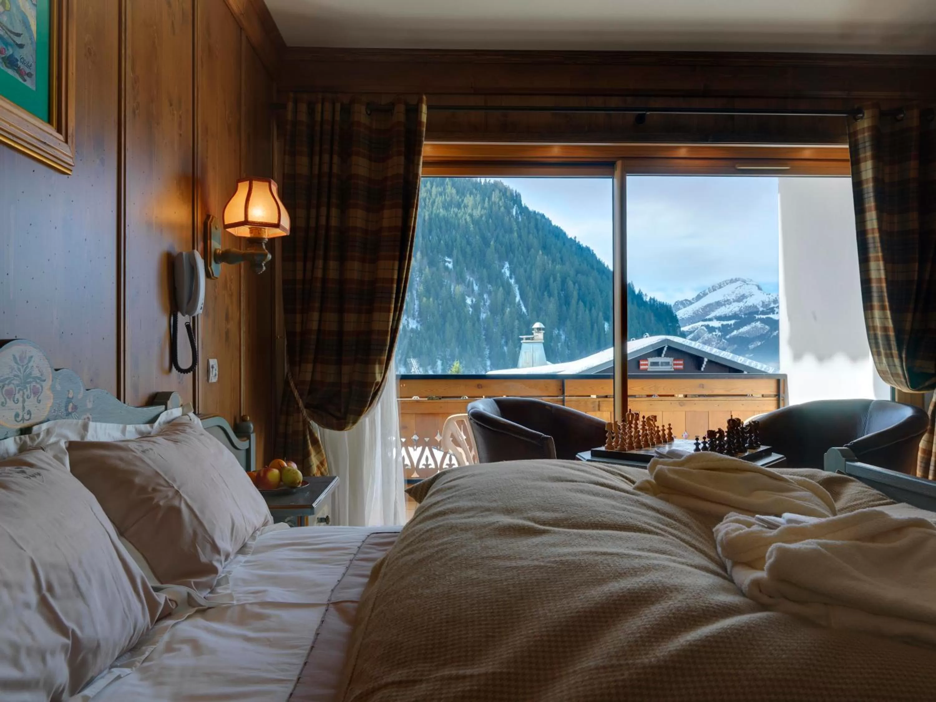 Bedroom, Bed in Hôtel Macchi Restaurant & Spa