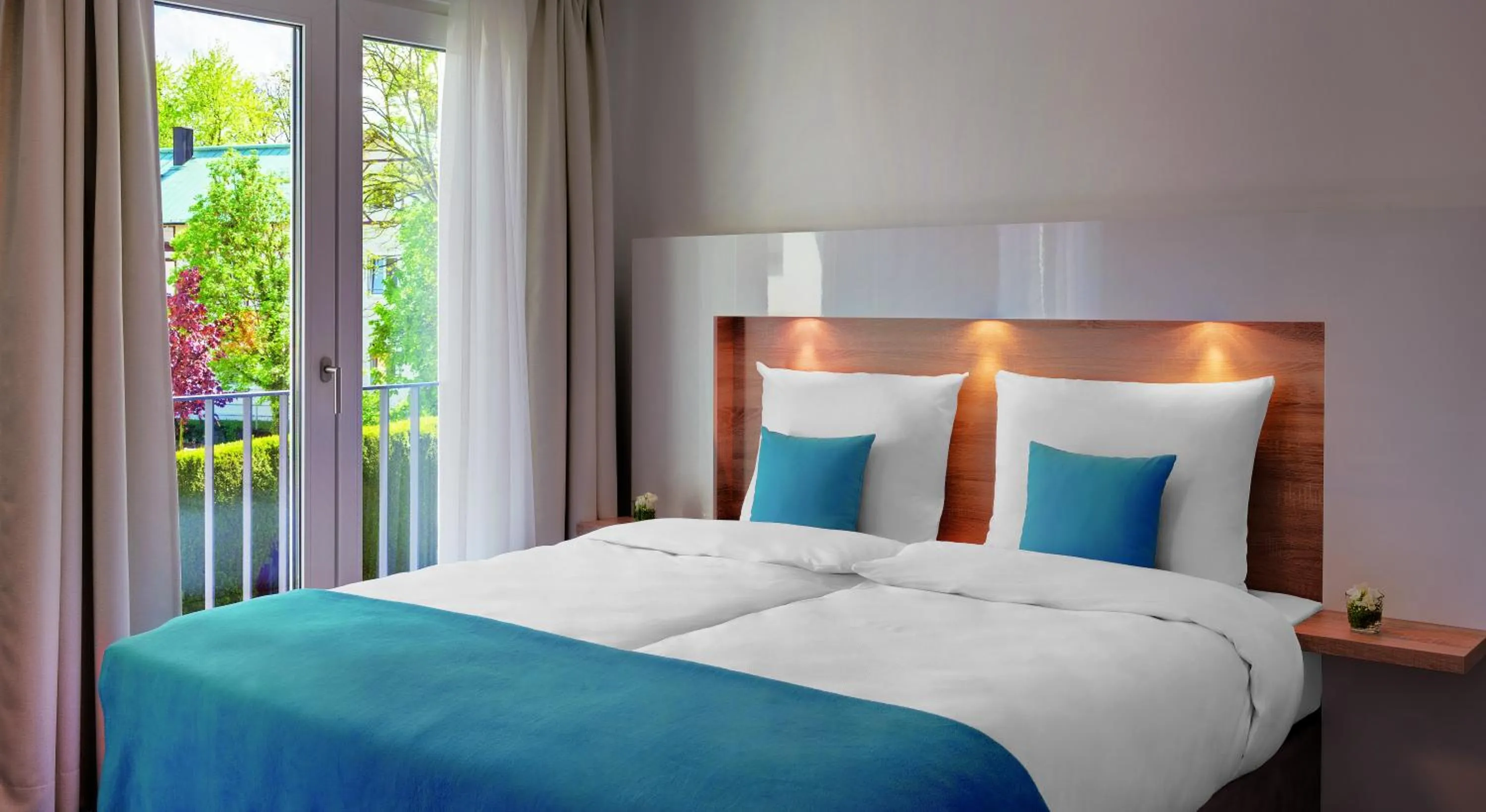 Day, Bed in Hotel und Pension Seereich