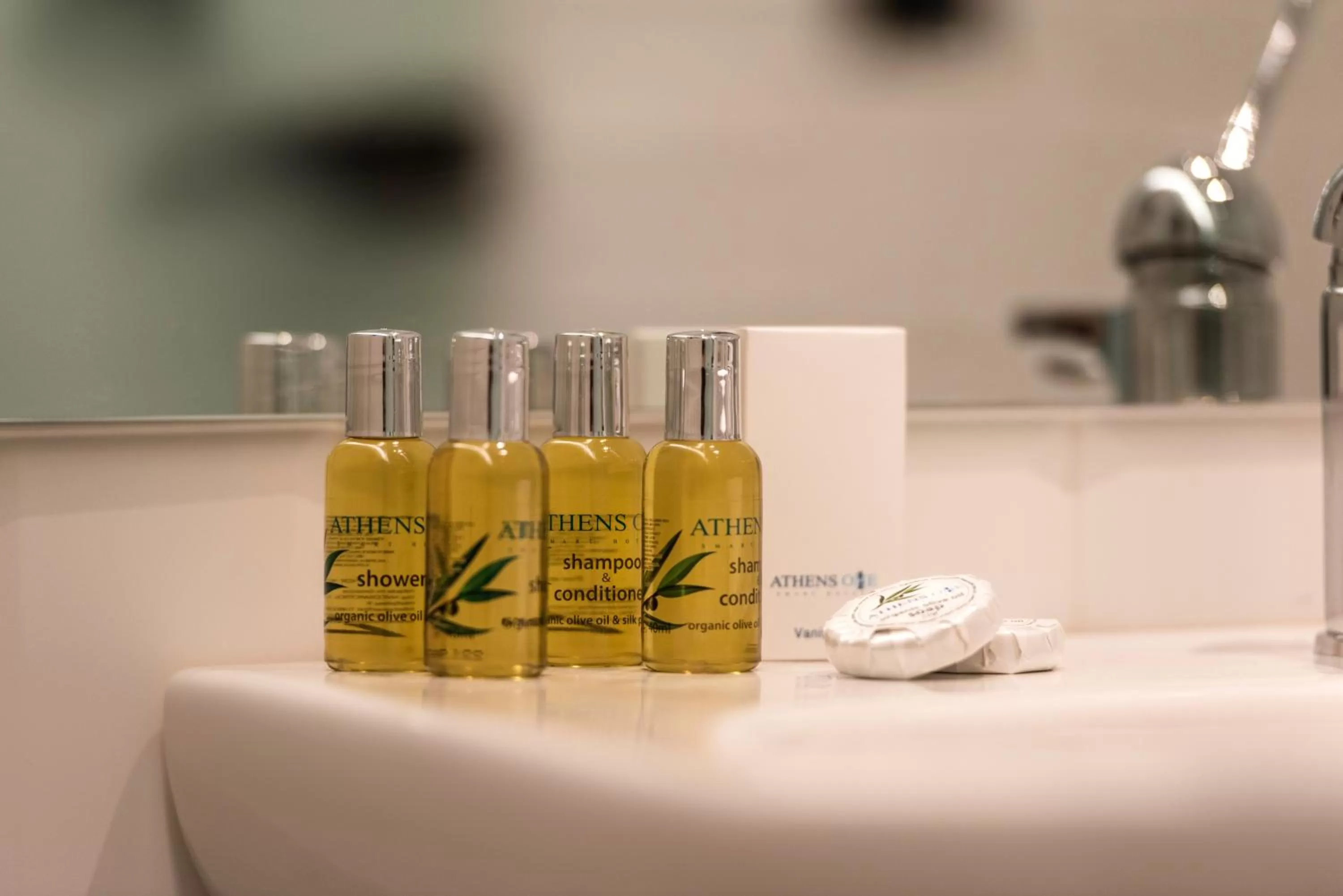 Bathroom in Athens One Smart Hotel