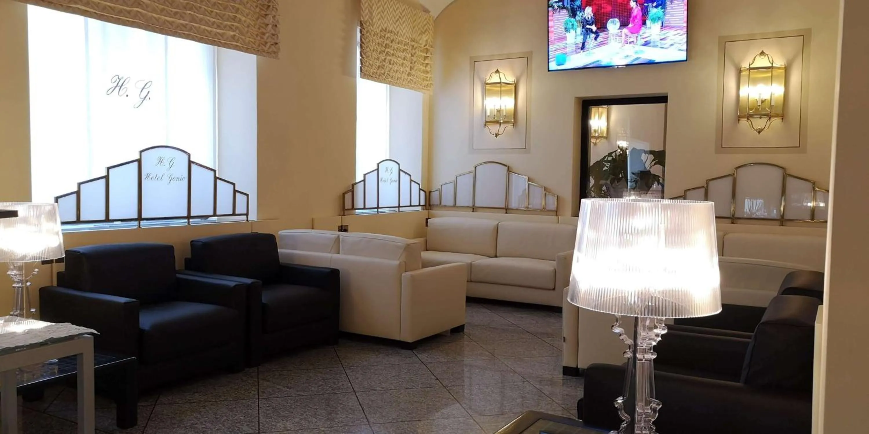 Lobby or reception in Best Western Hotel Genio