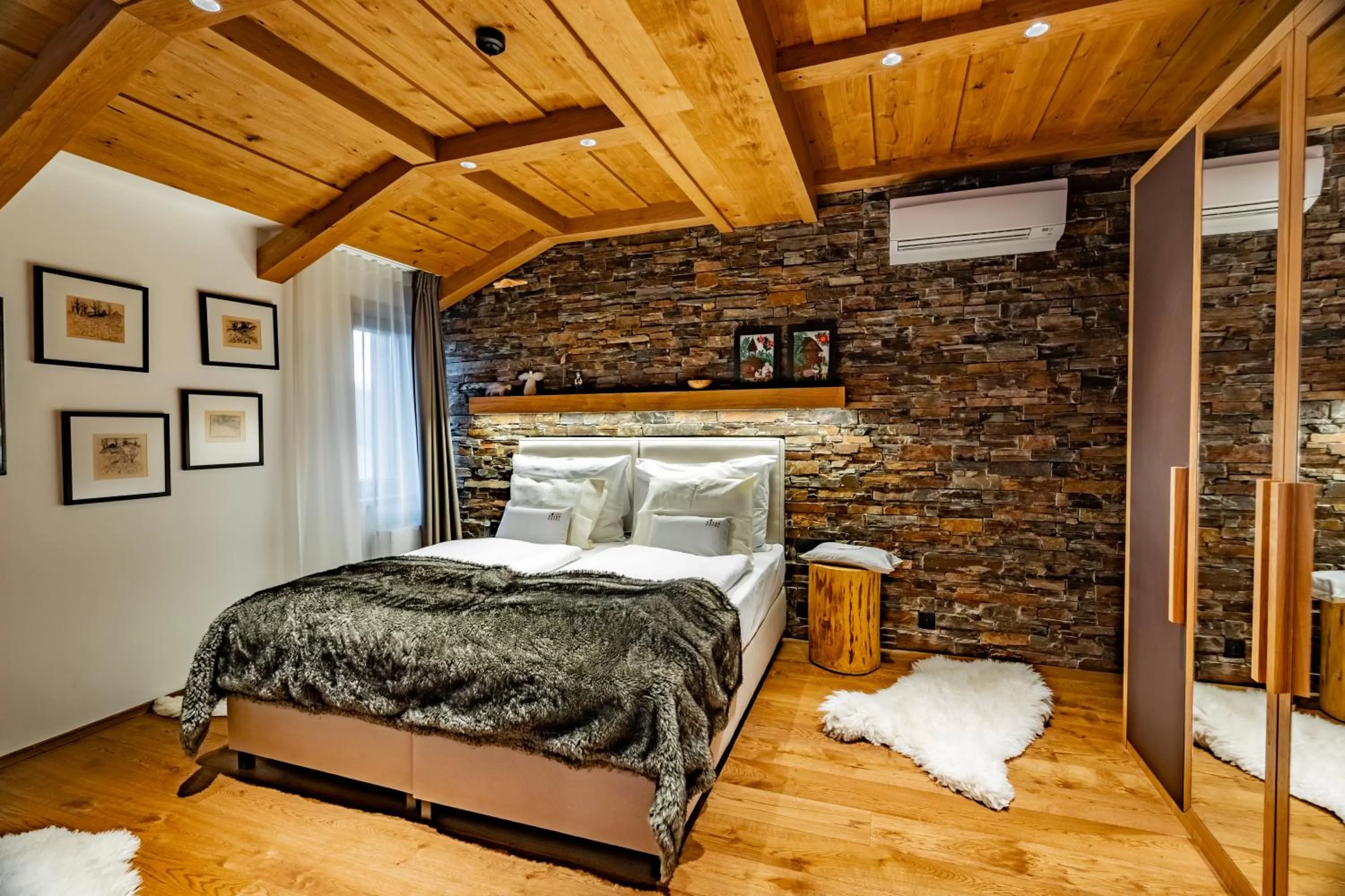 Bed in Grandhotel Tatra