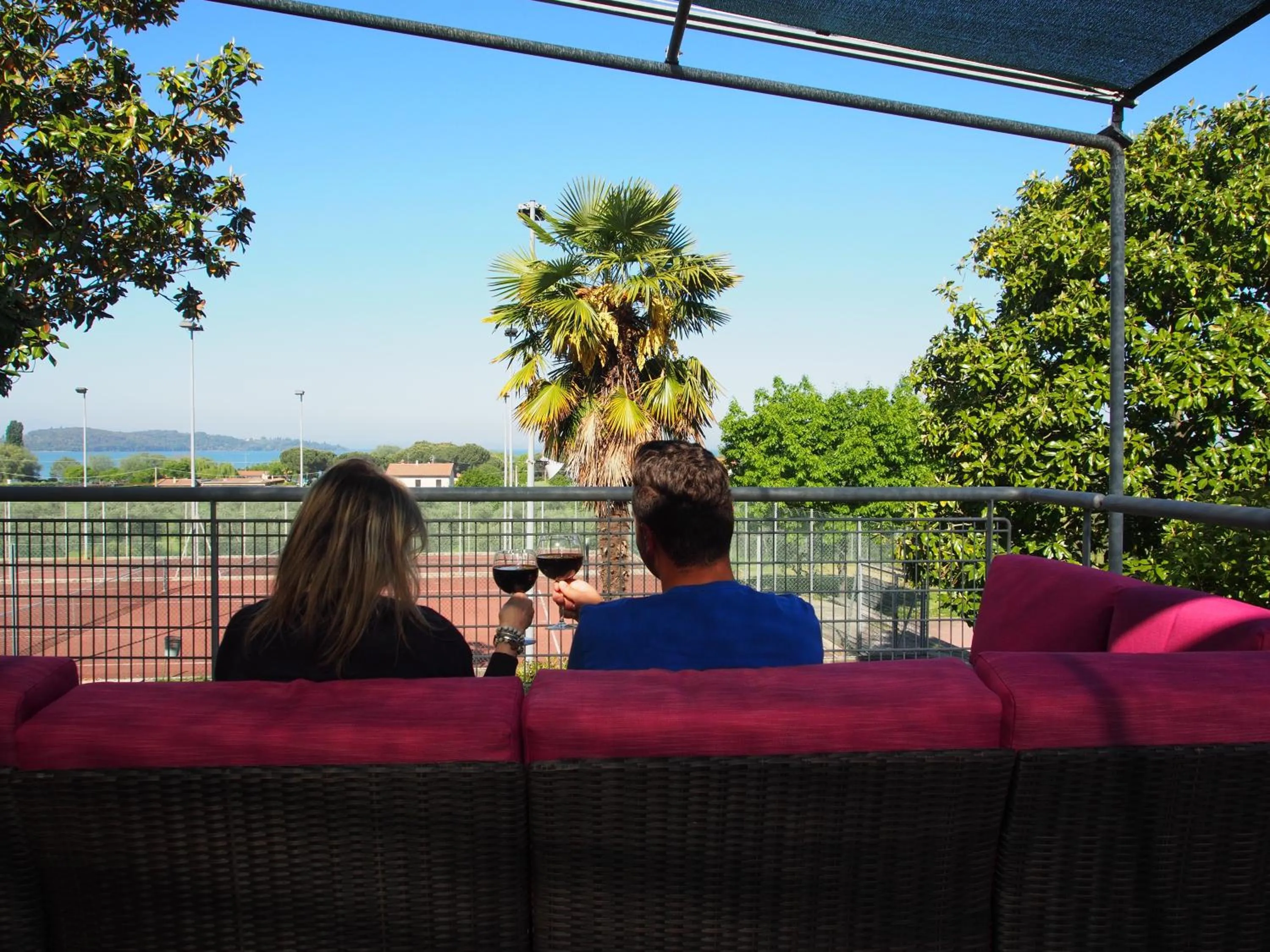 Balcony/Terrace in Hotel Le Tre Isole