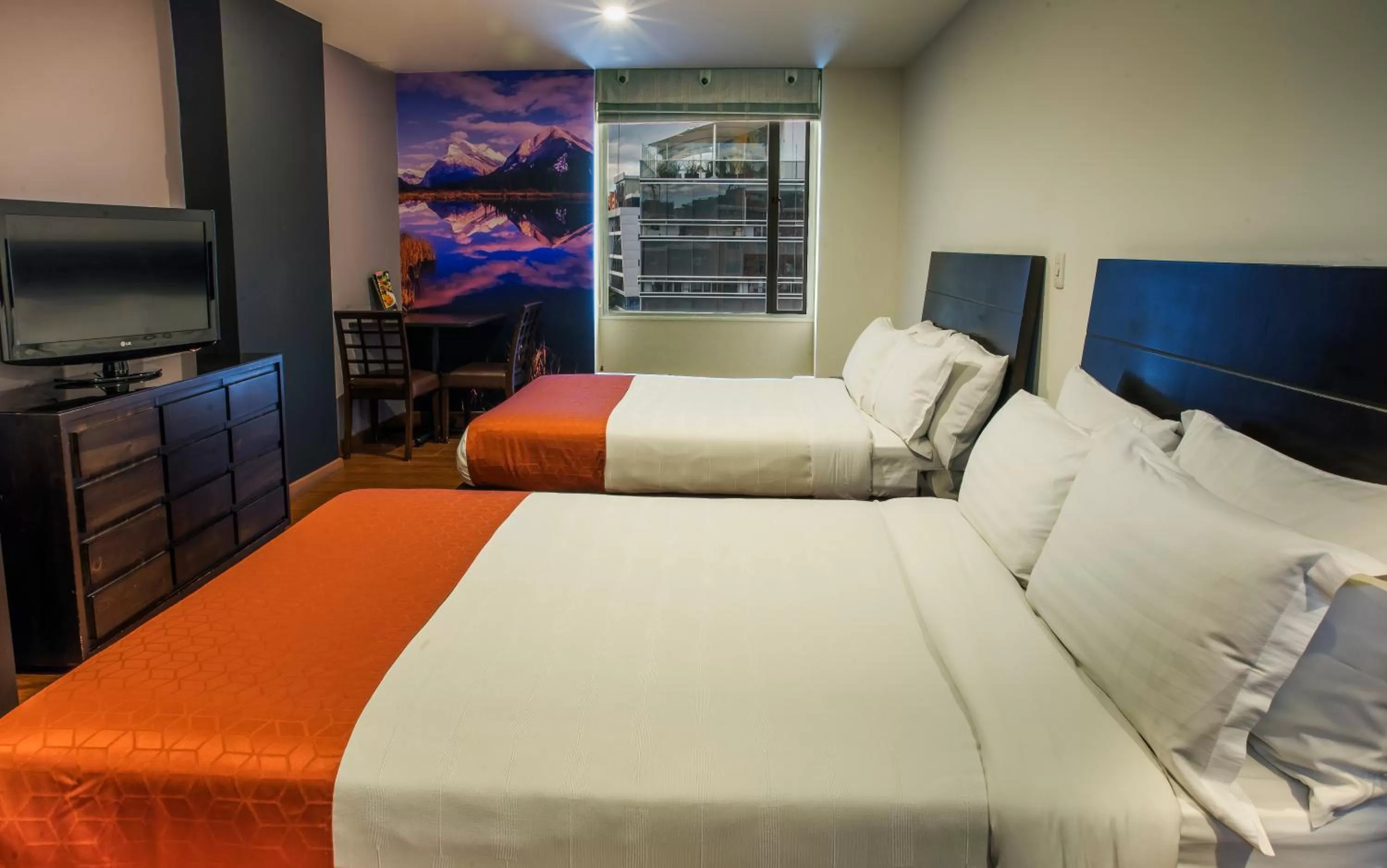 Bed in Hotel Santa Barbara Real