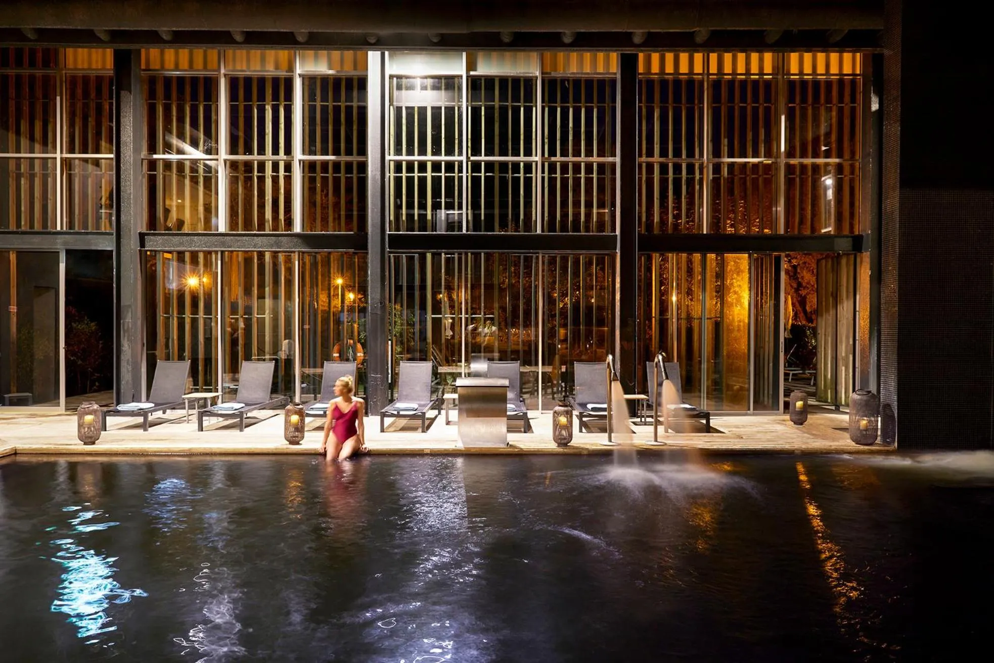 Hot Tub, Swimming Pool in Furnas Boutique Hotel - Thermal & Spa