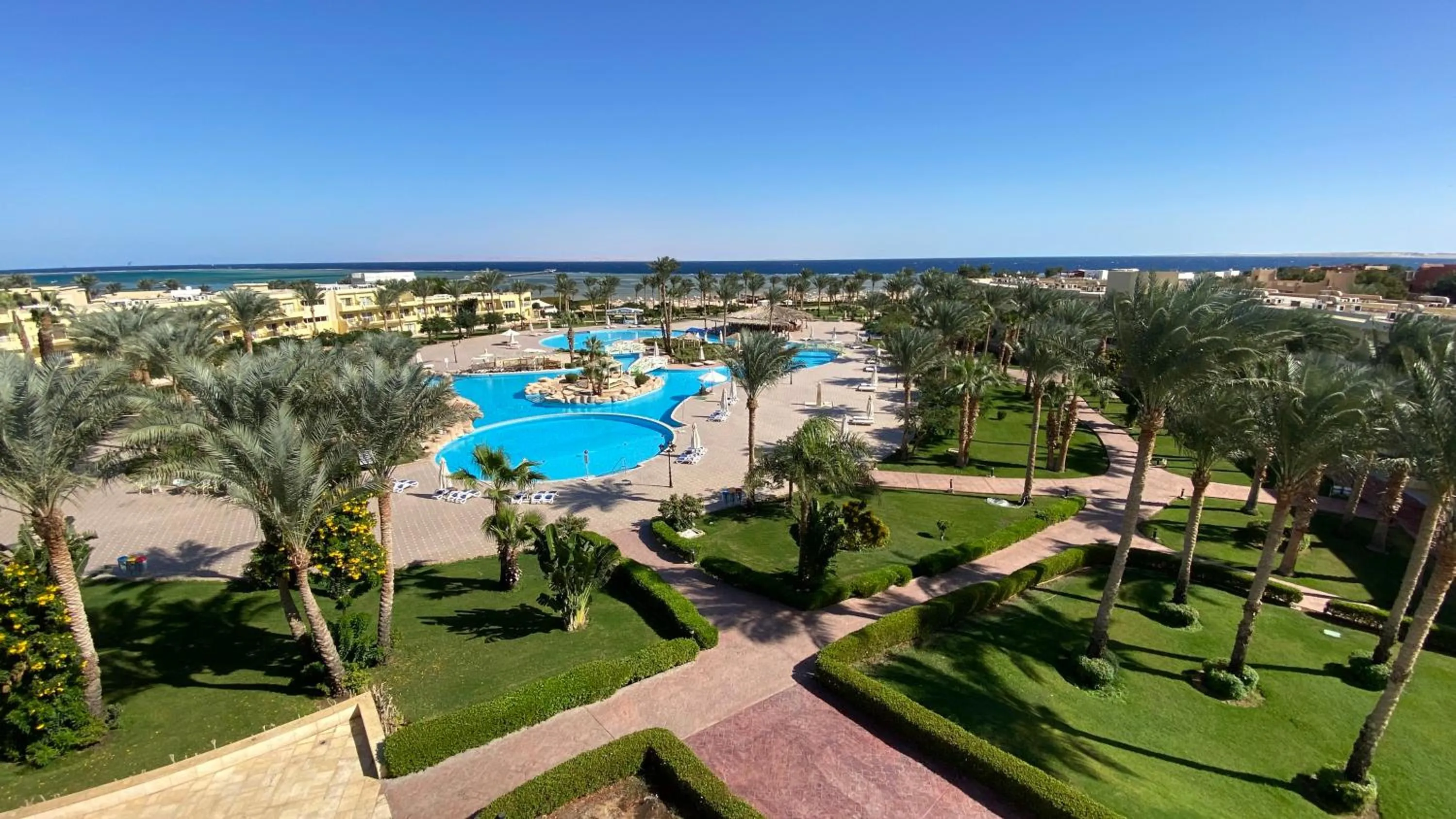 Natural landscape in Amwaj Oyoun Resort