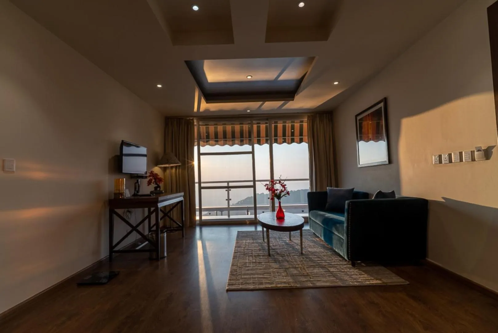 Living room in Indraprastha Spa Resort