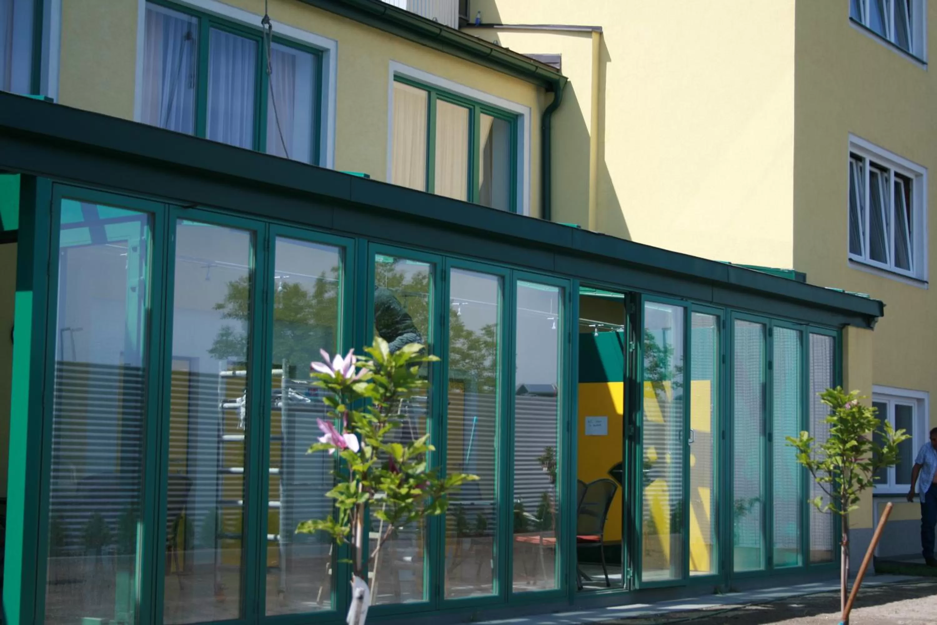 Balcony/Terrace in Hotel Asperner Löwe